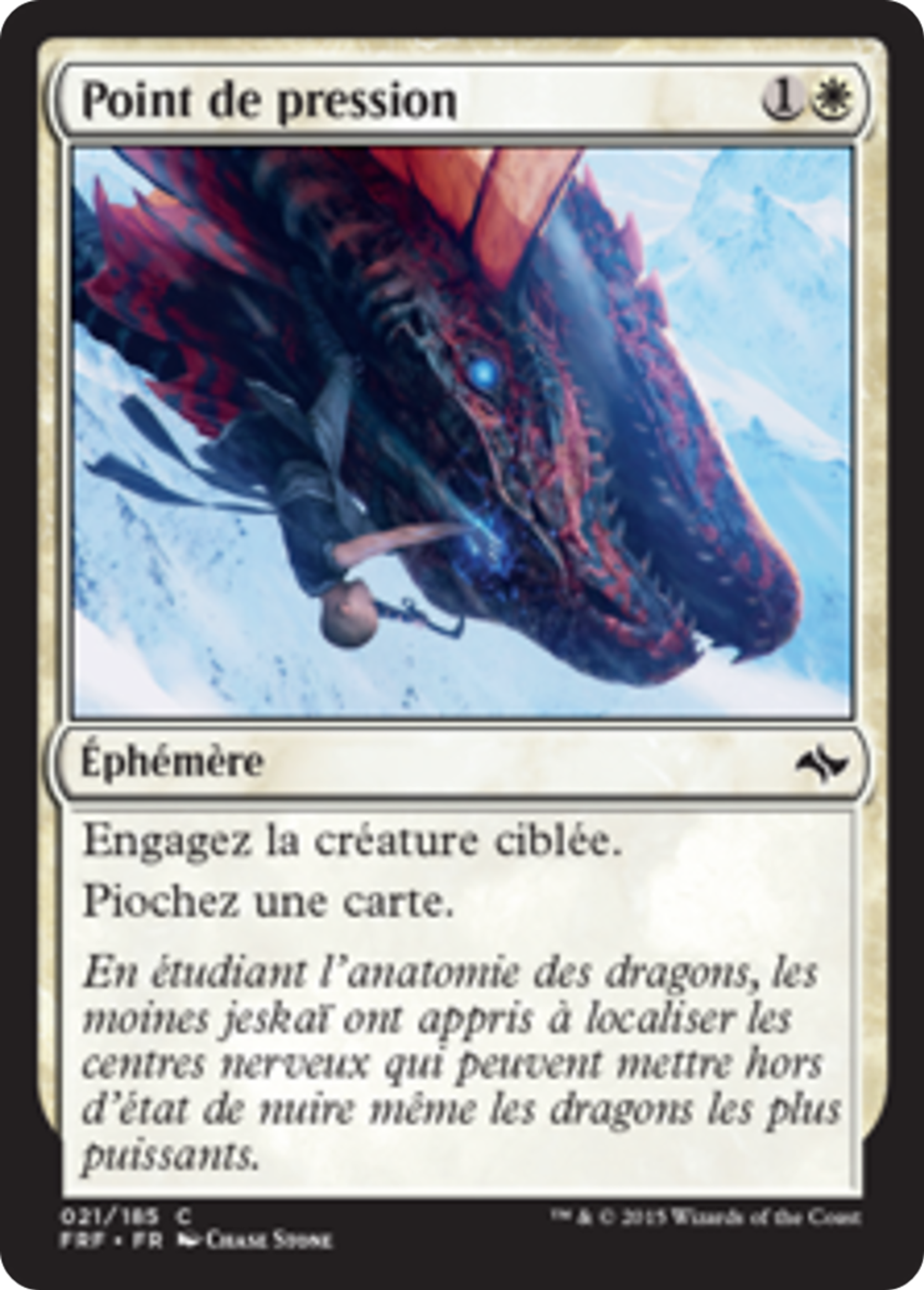 Point de pression — Fate Reforged — Magic: The Gathering