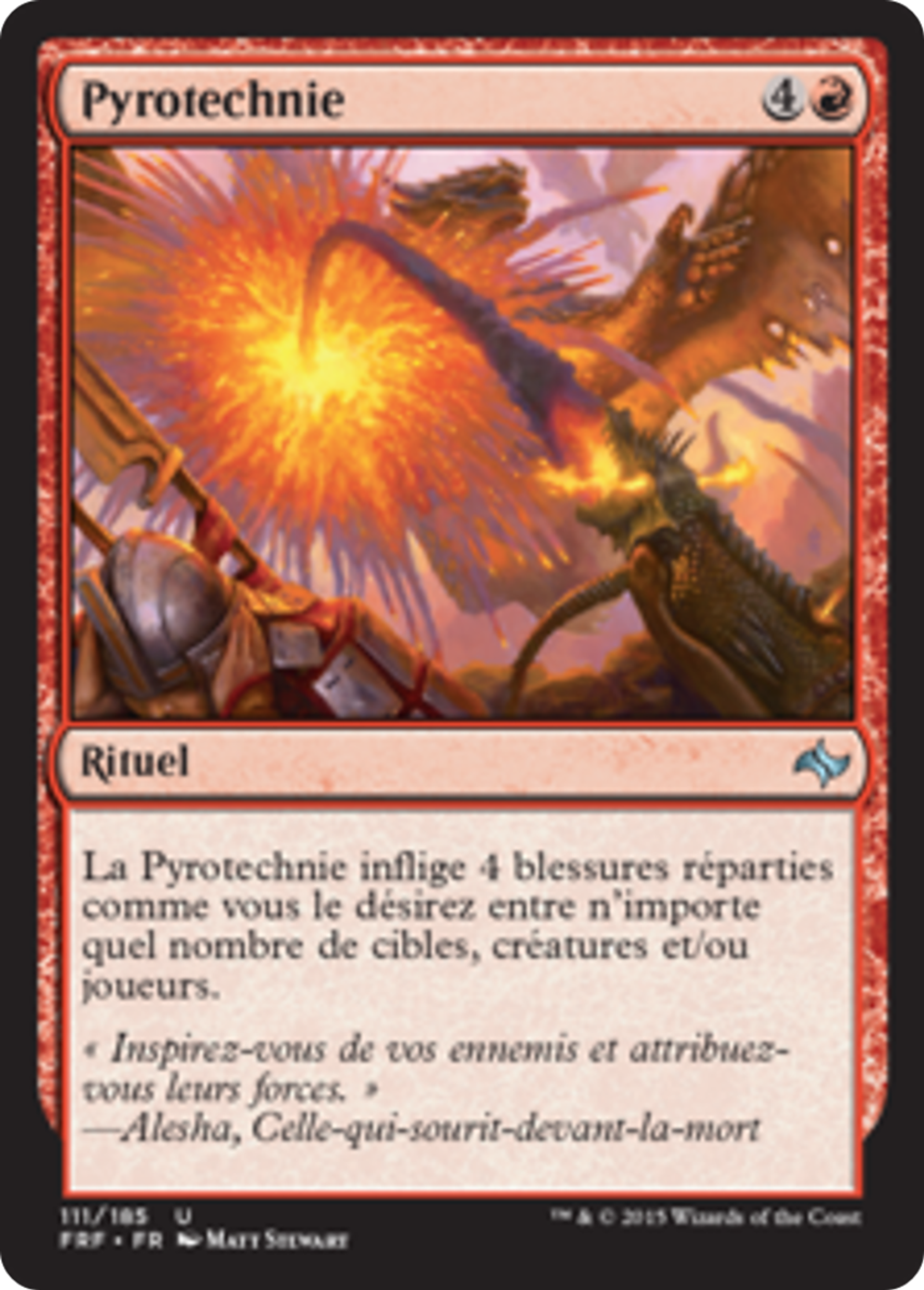 Pyrotechnie — Fate Reforged — Magic: The Gathering