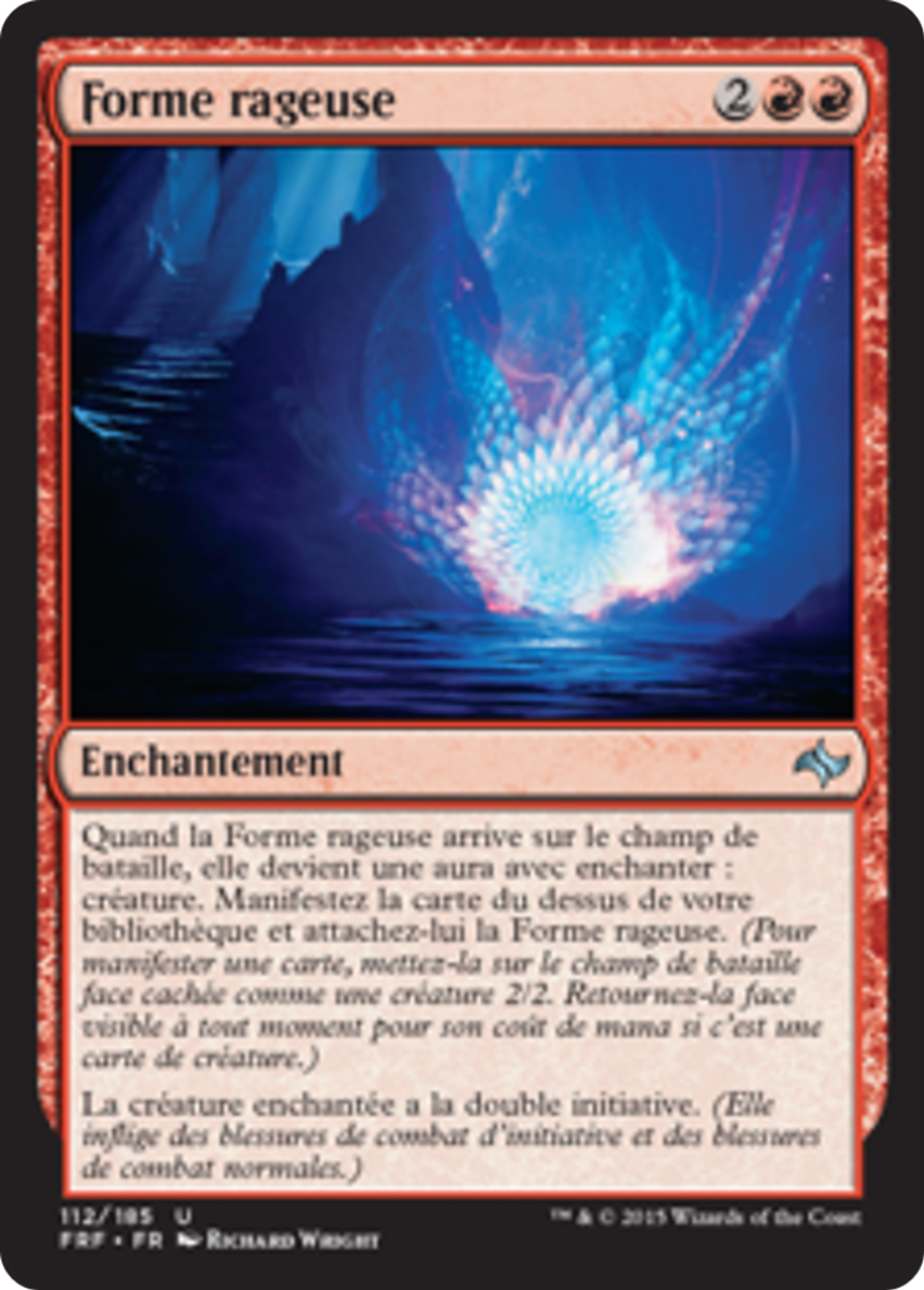 Forme rageuse — Fate Reforged — Magic: The Gathering