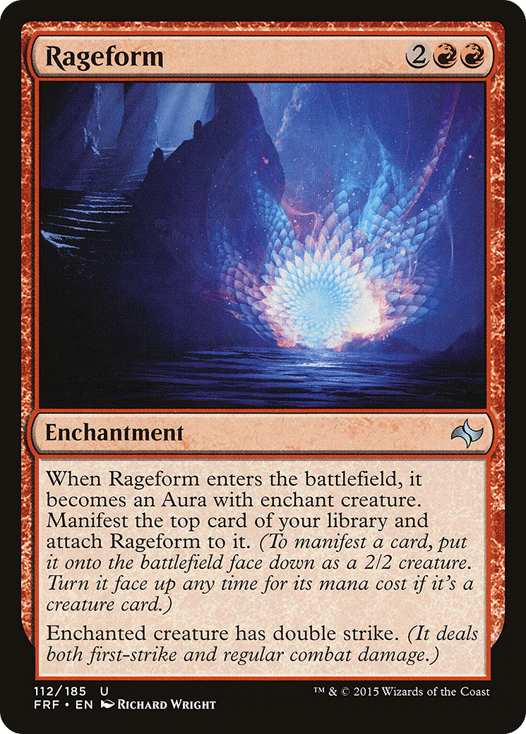 Forme rageuse — Fate Reforged — Magic: The Gathering