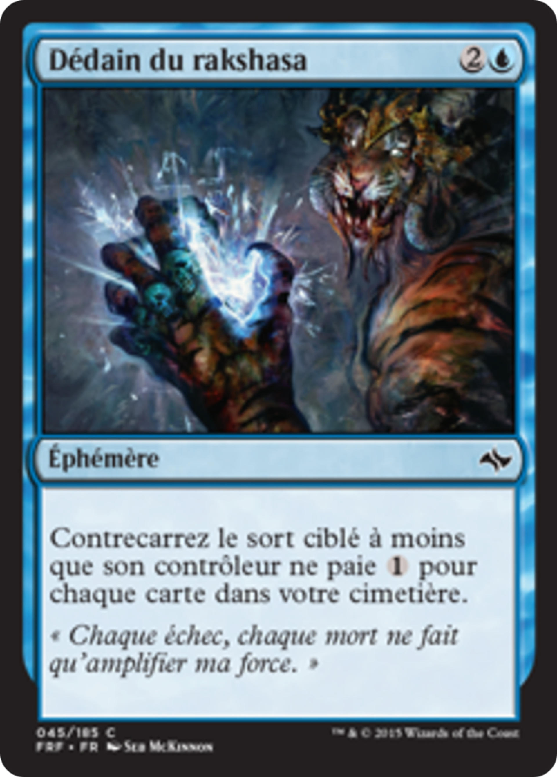 Dédain du rakshasa — Fate Reforged — Magic: The Gathering