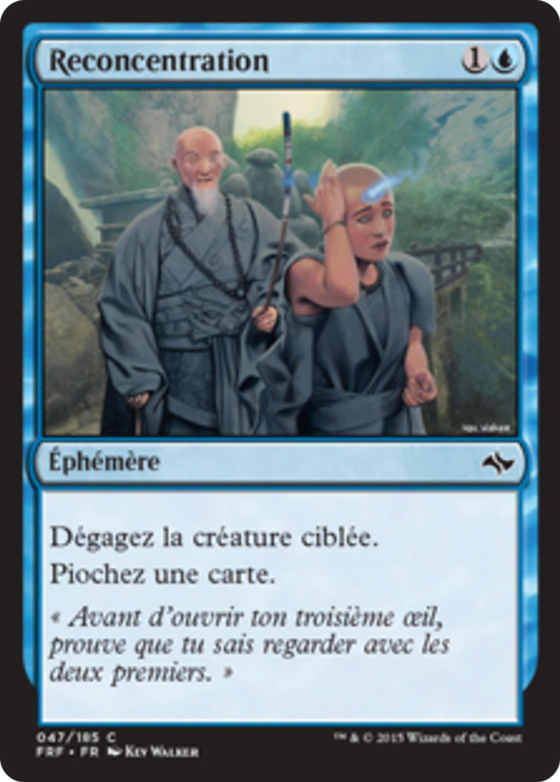 Reconcentration — Fate Reforged — Magic: The Gathering