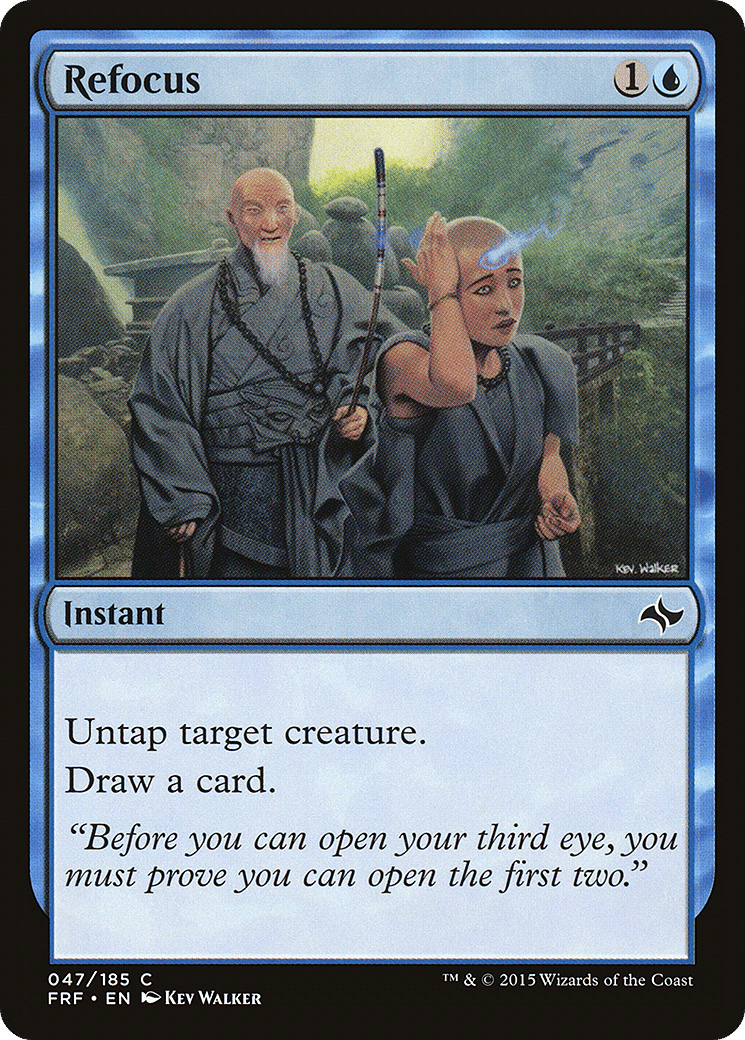 Refocus — Fate Reforged — Magic: The Gathering