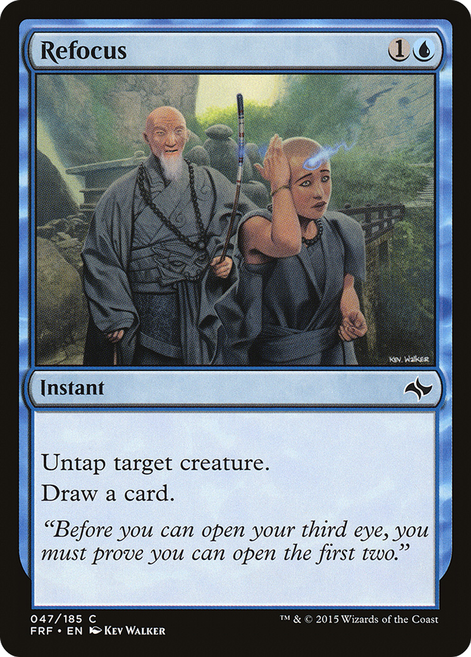 Refocus — Fate Reforged — Magic: The Gathering