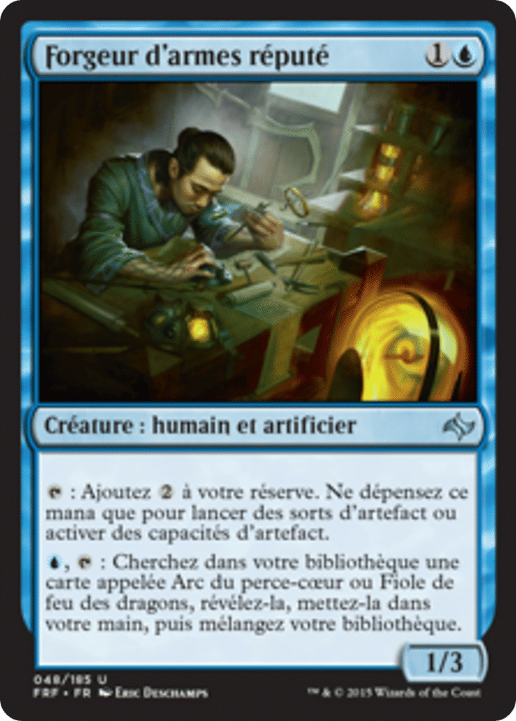 Forgeur d'armes réputé — Fate Reforged — Magic: The Gathering