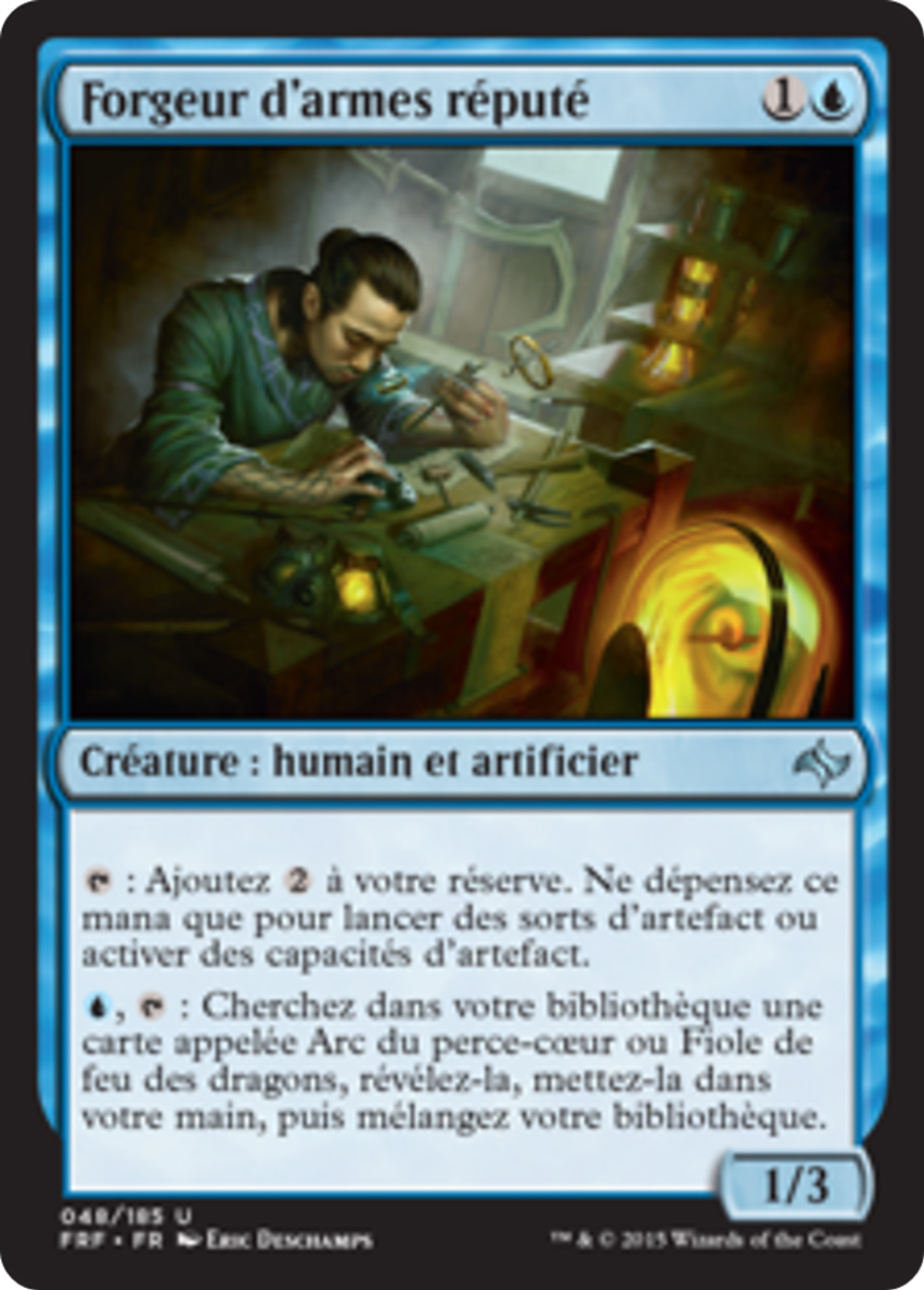 Forgeur d'armes réputé — Fate Reforged — Magic: The Gathering