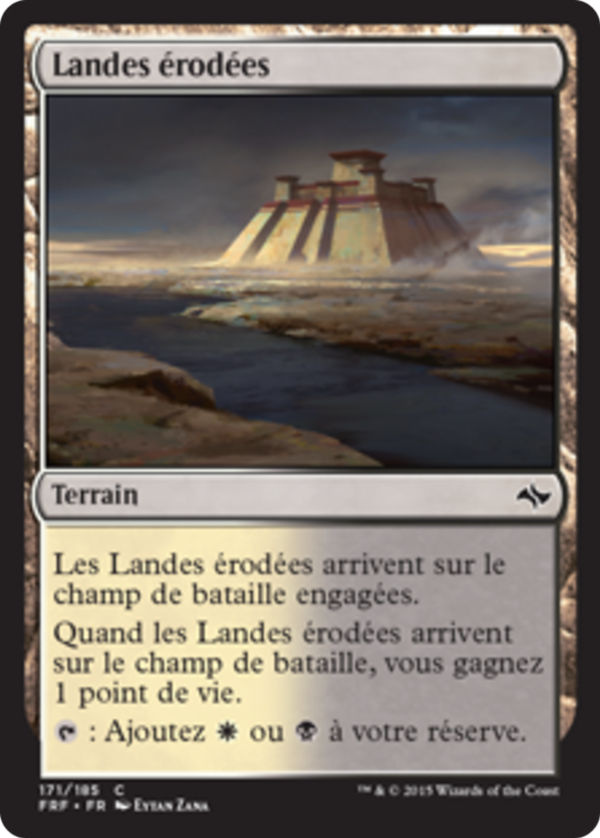 Landes érodées — Fate Reforged — Magic: The Gathering