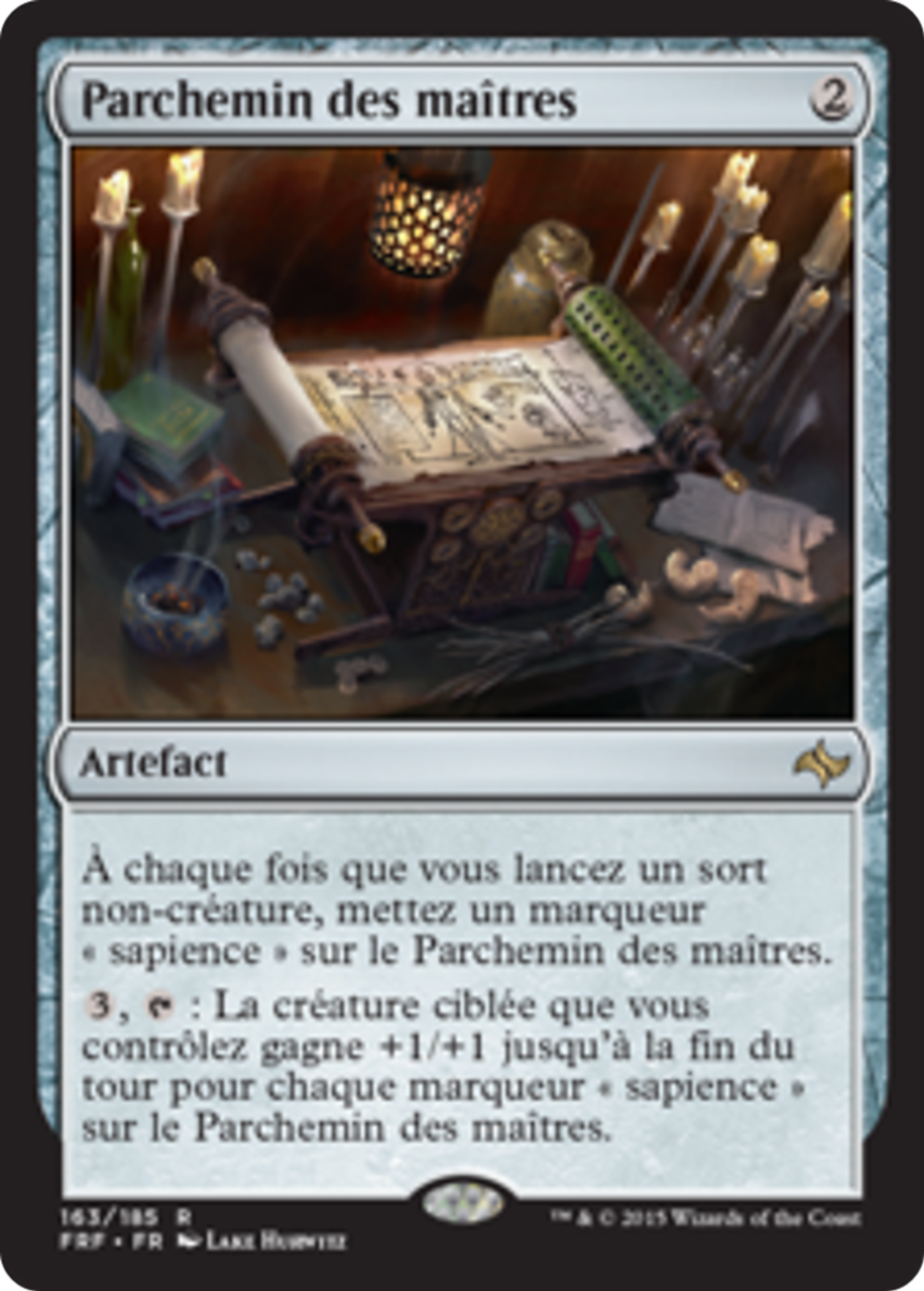 Parchemin des maîtres — Fate Reforged — Magic: The Gathering