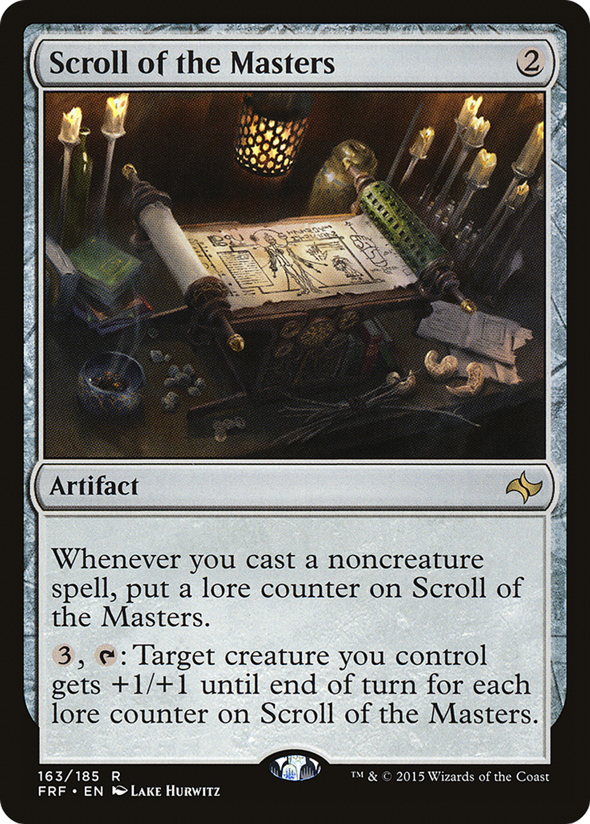 Scroll of the Masters — Fate Reforged — Magic: The Gathering