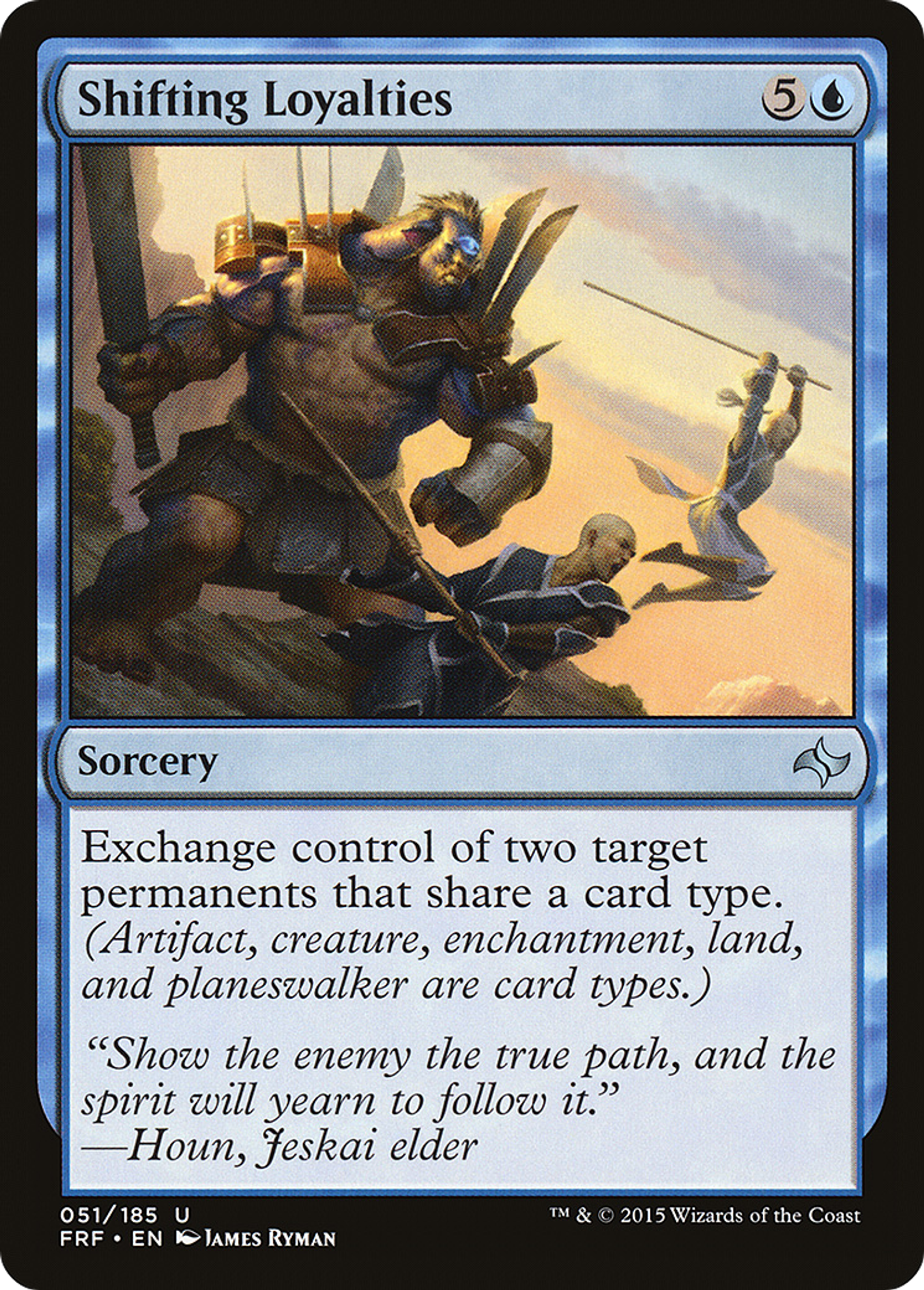 Shifting Loyalties — Fate Reforged — Magic: The Gathering