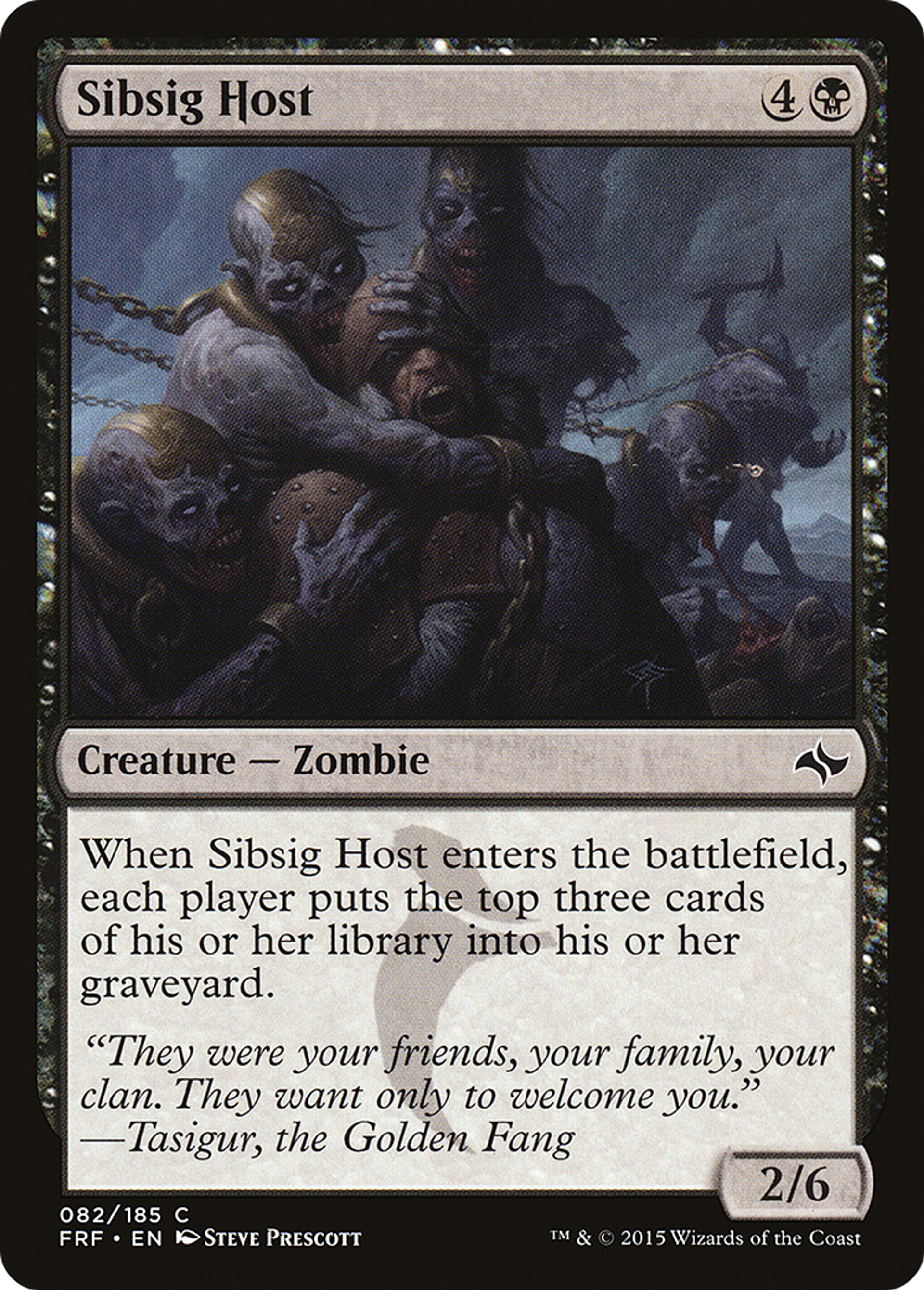 Sibsig Host — Fate Reforged — Magic: The Gathering