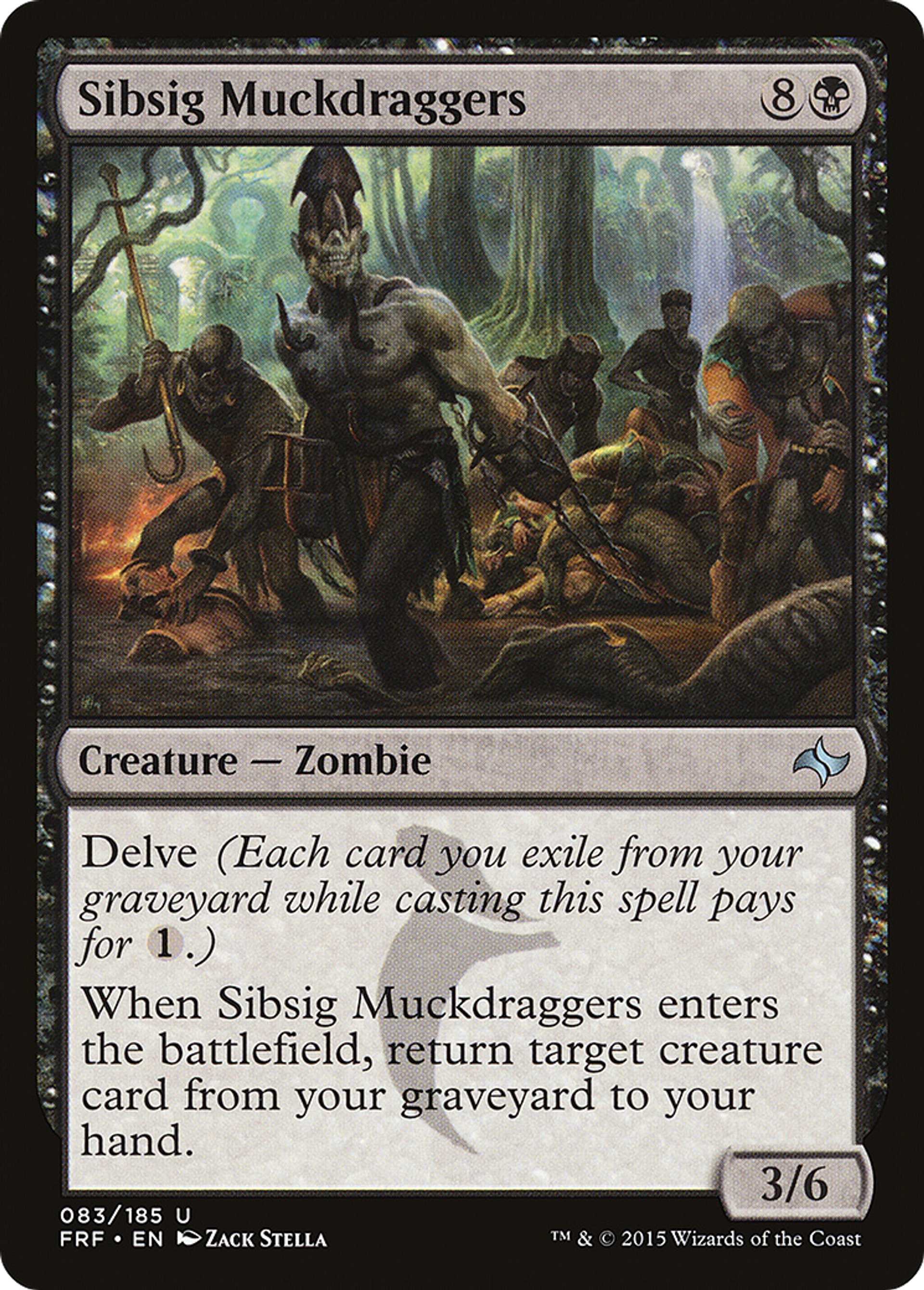 Sibsig Muckdraggers — Fate Reforged — Magic: The Gathering