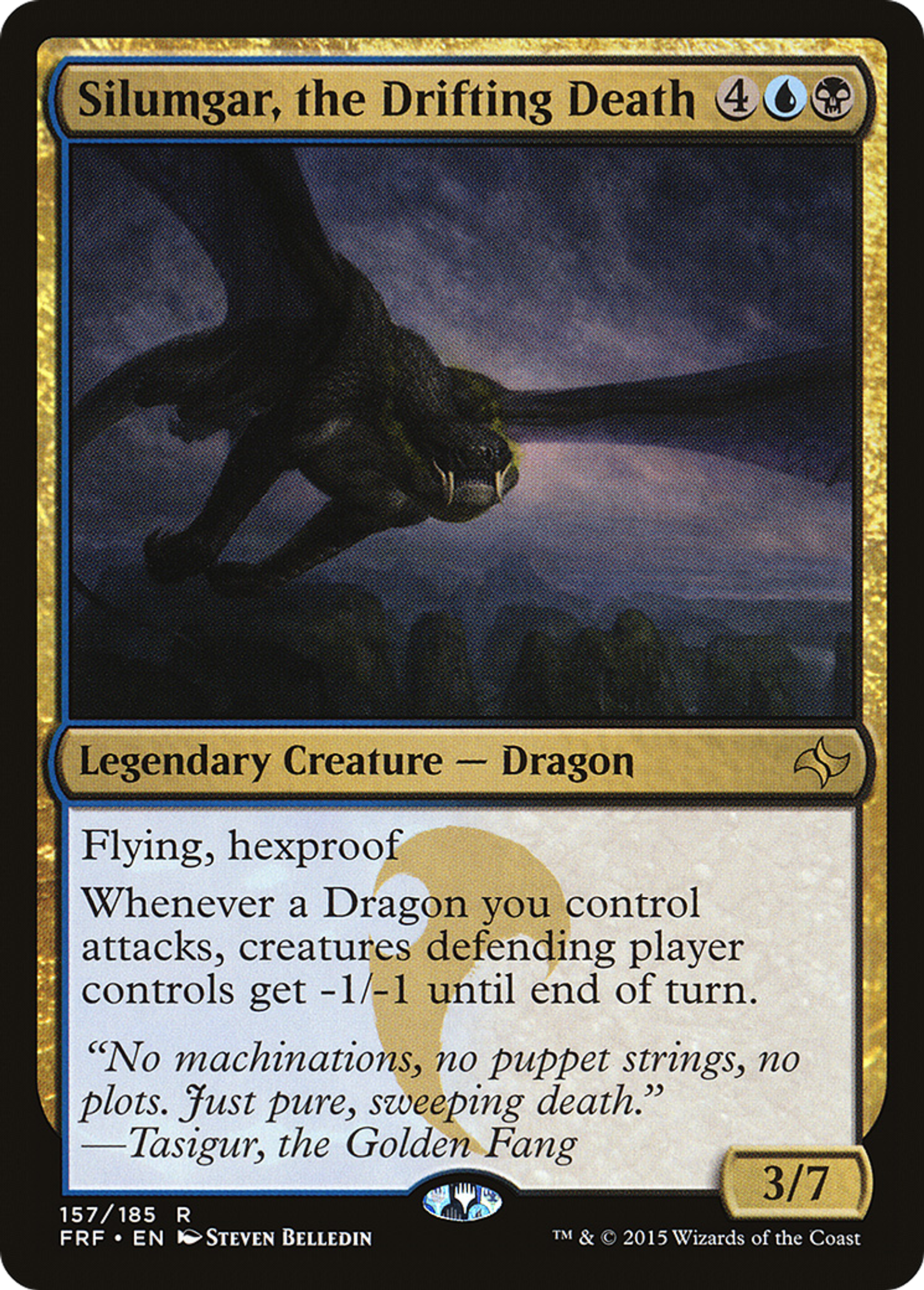 Silumgar, the Drifting Death — Fate Reforged — Magic: The Gathering