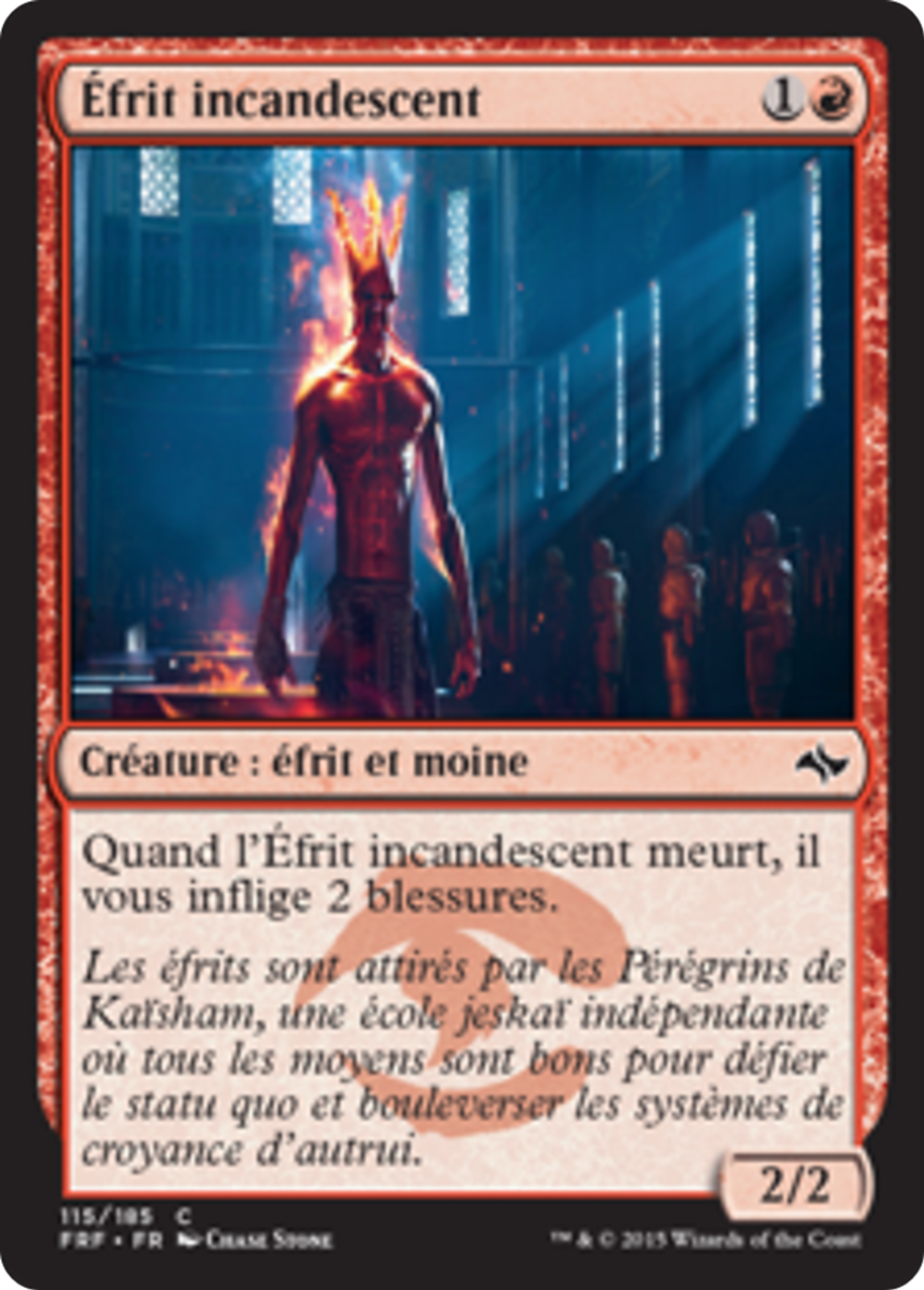Éfrit incandescent — Fate Reforged — Magic: The Gathering