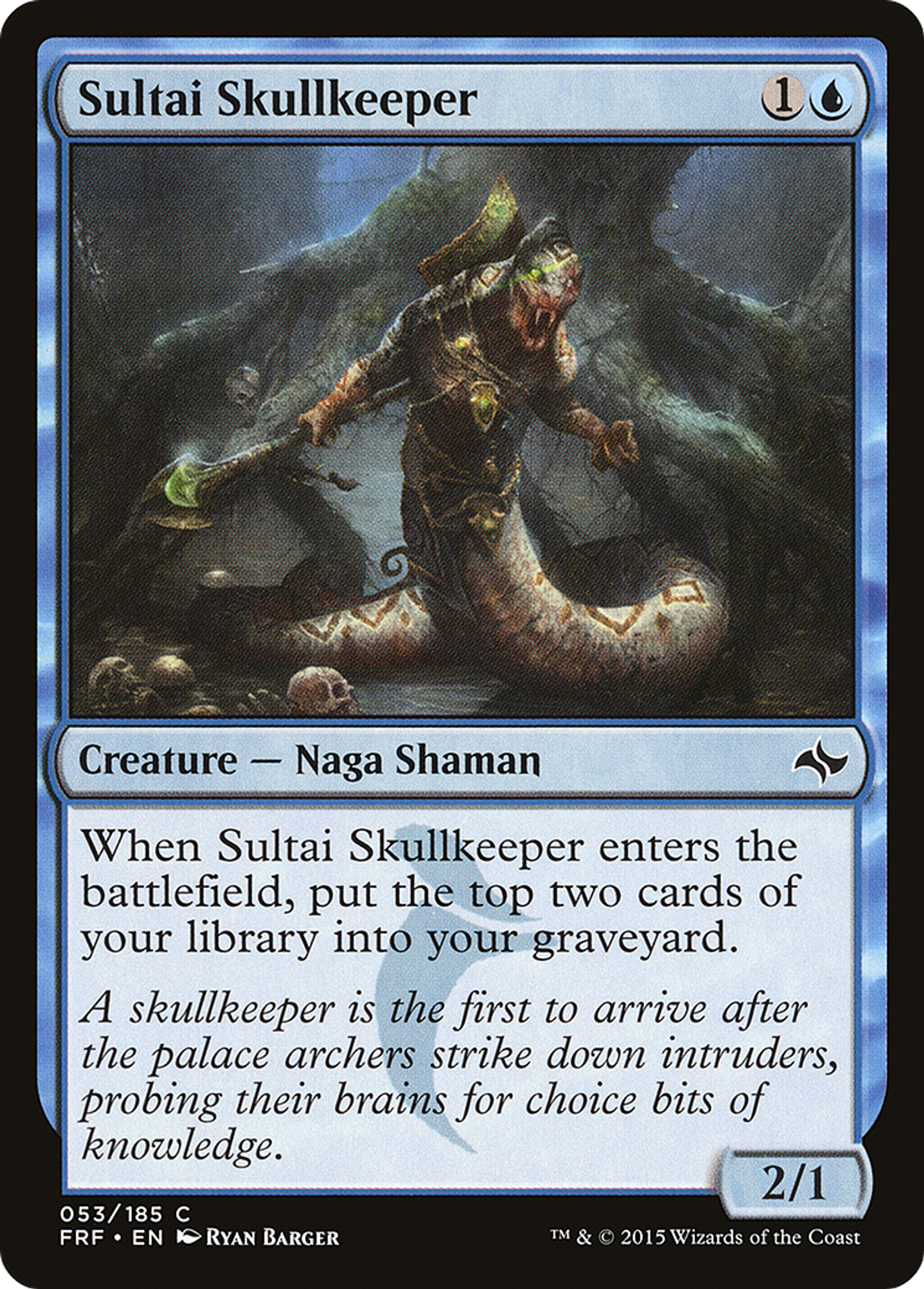 Gardecrâne sultaï — Fate Reforged — Magic: The Gathering