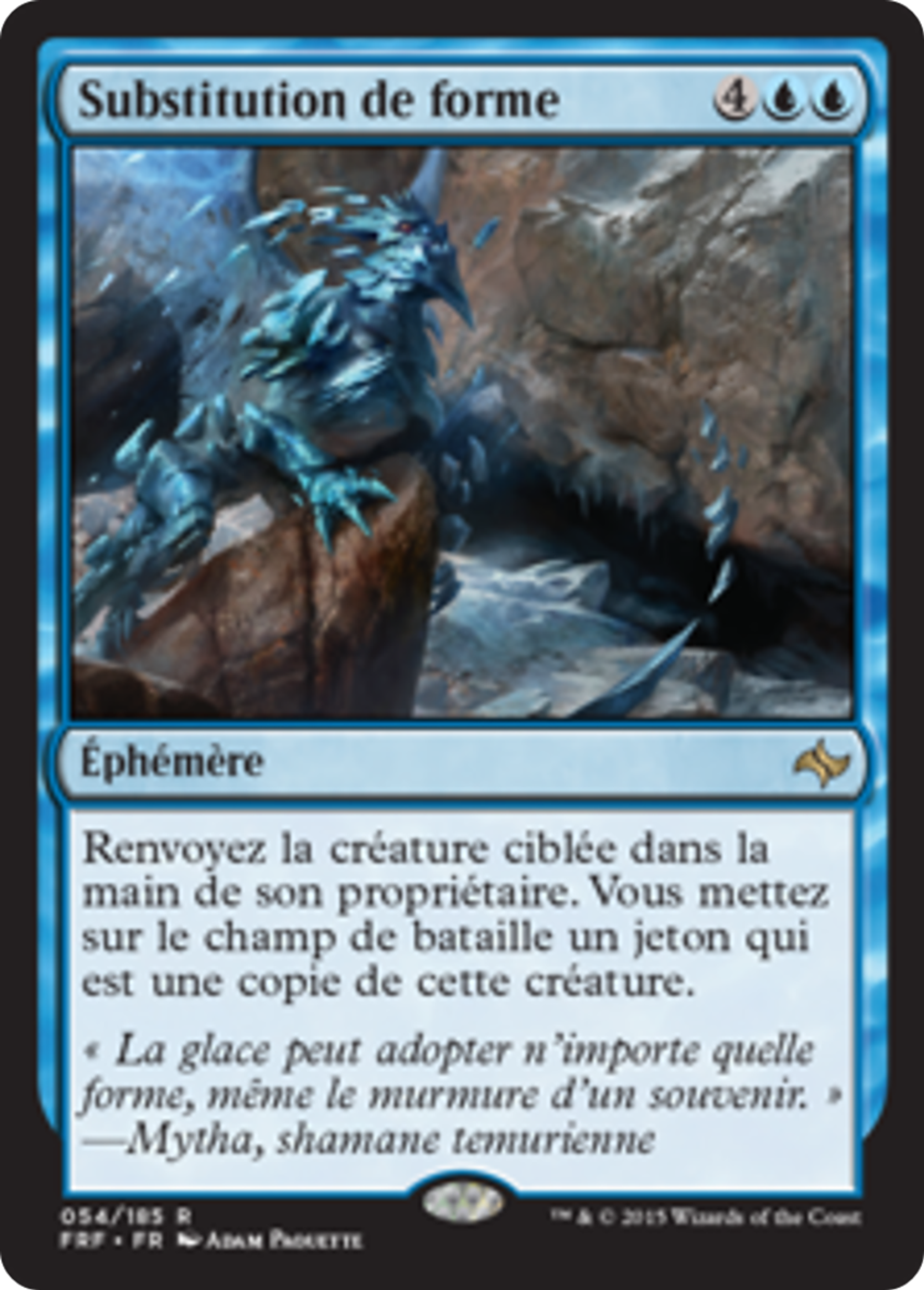 Substitution de forme — Fate Reforged — Magic: The Gathering