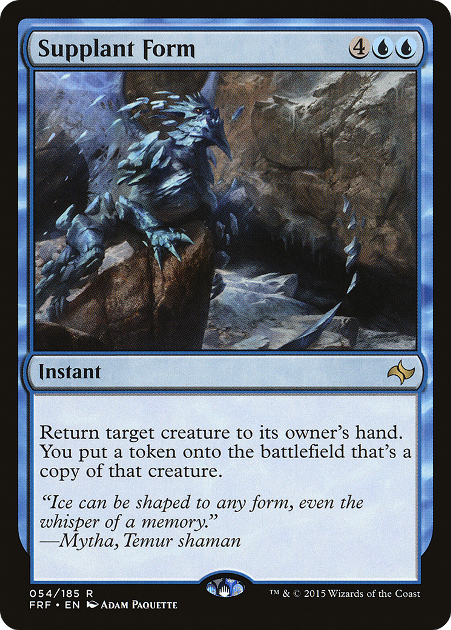 Supplant Form — Fate Reforged — Magic: The Gathering