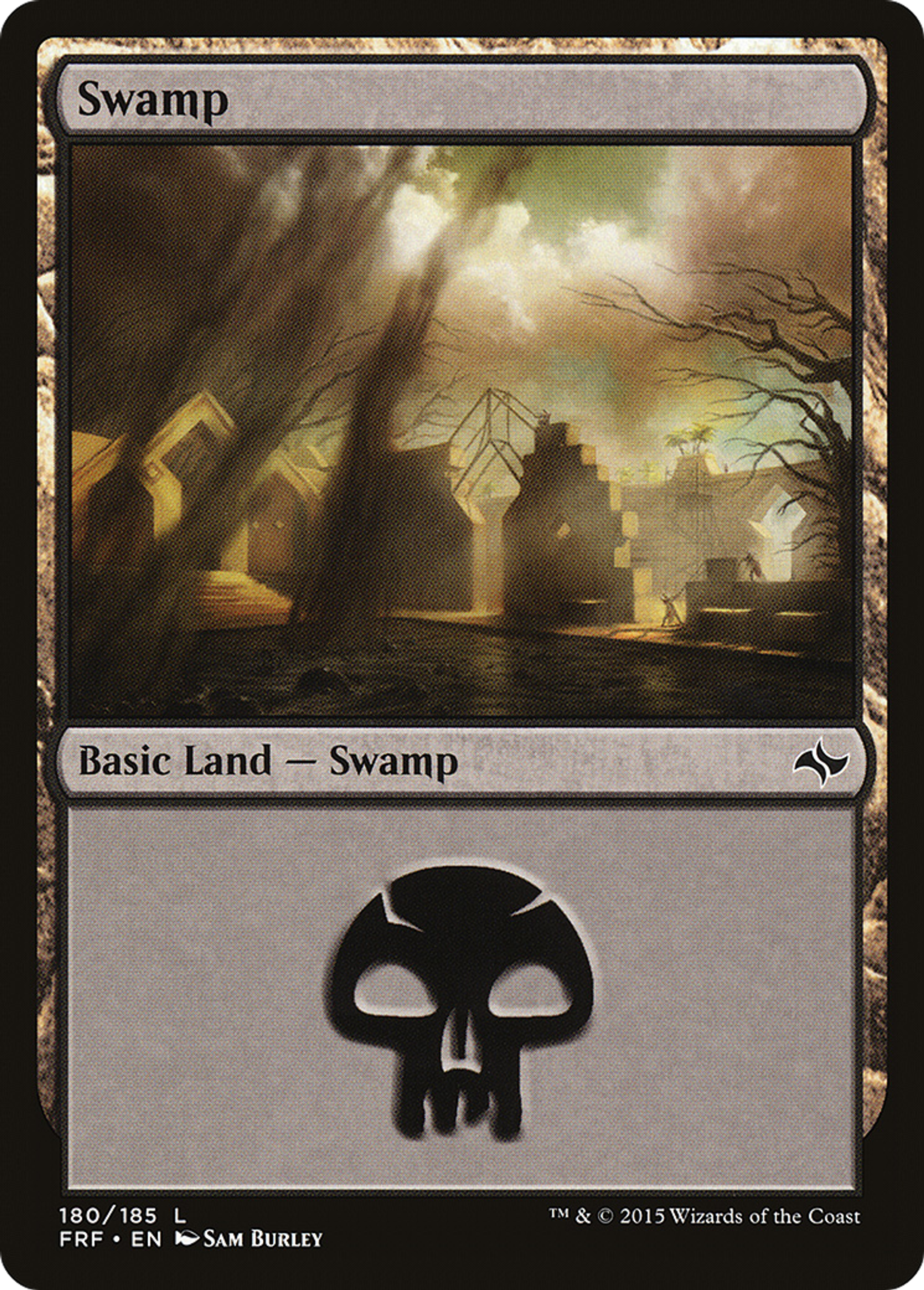 Swamp — Fate Reforged — Magic: The Gathering