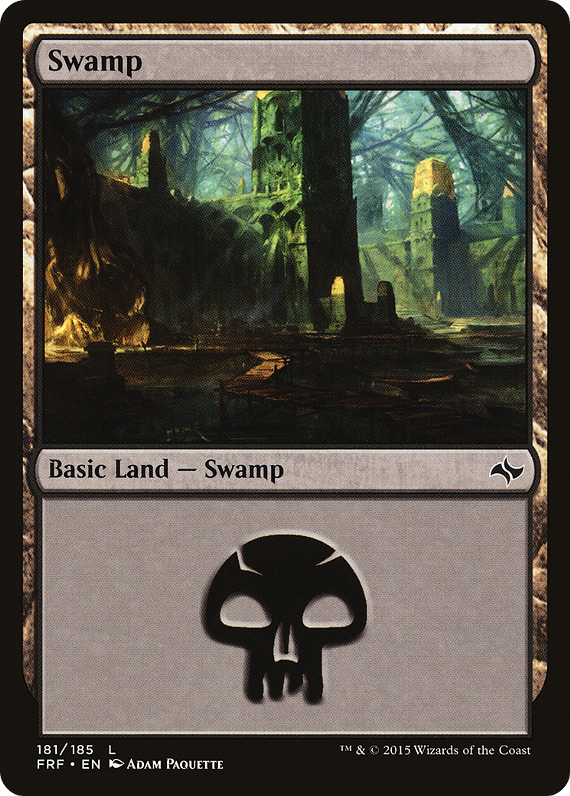 Swamp — Fate Reforged — Magic: The Gathering