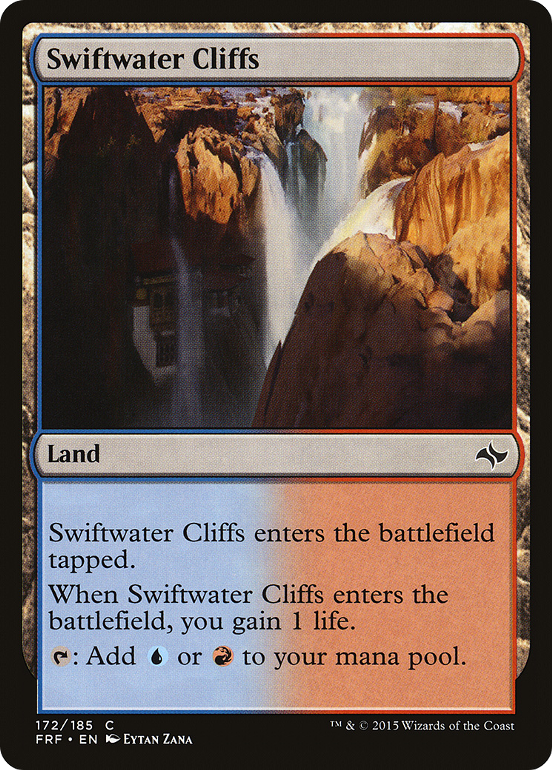 Swiftwater Cliffs — Fate Reforged — Magic: The Gathering