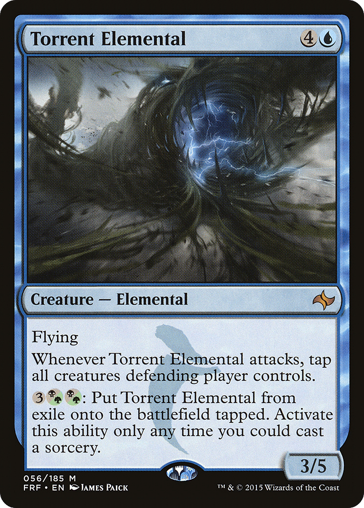 Torrent Elemental — Fate Reforged — Magic: The Gathering
