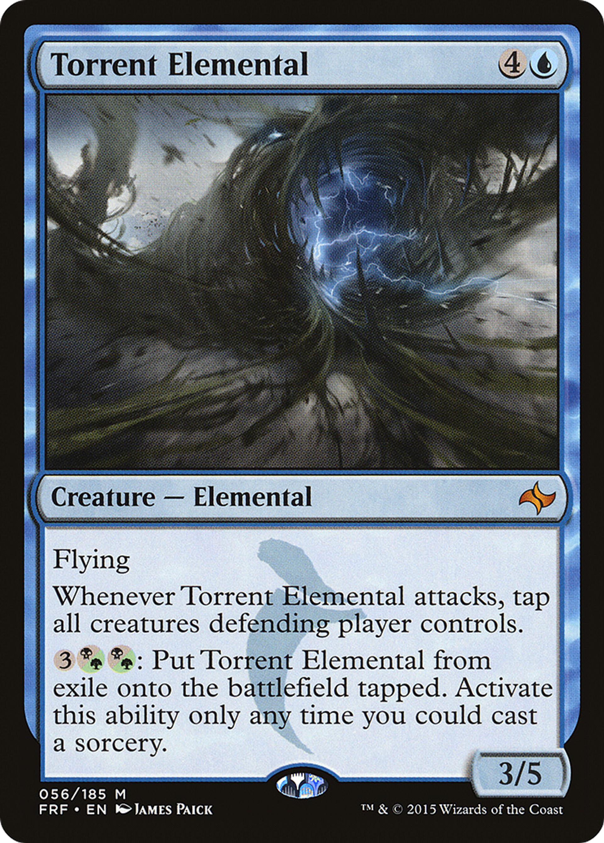 Torrent Elemental — Fate Reforged — Magic: The Gathering