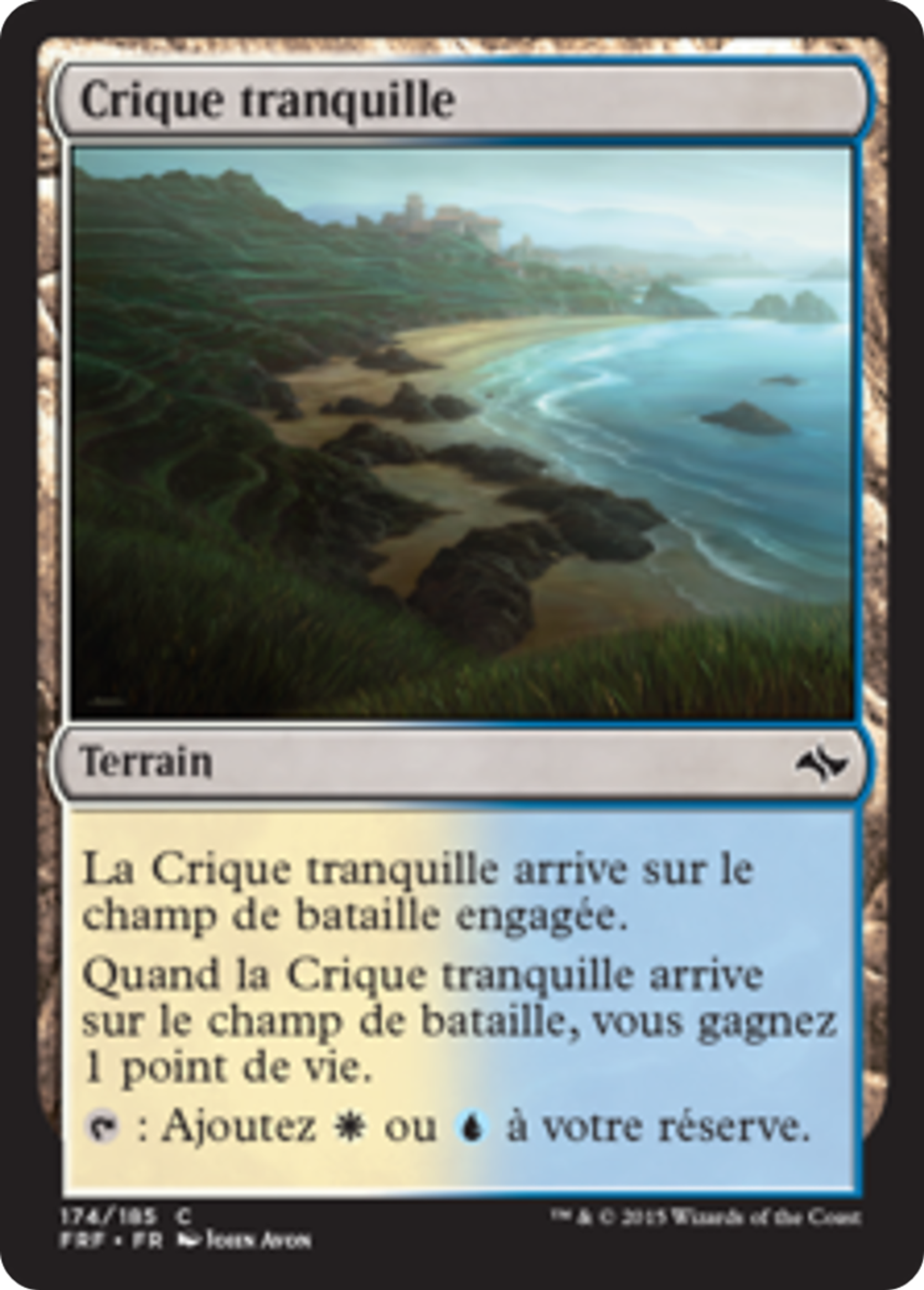 Crique tranquille — Fate Reforged — Magic: The Gathering
