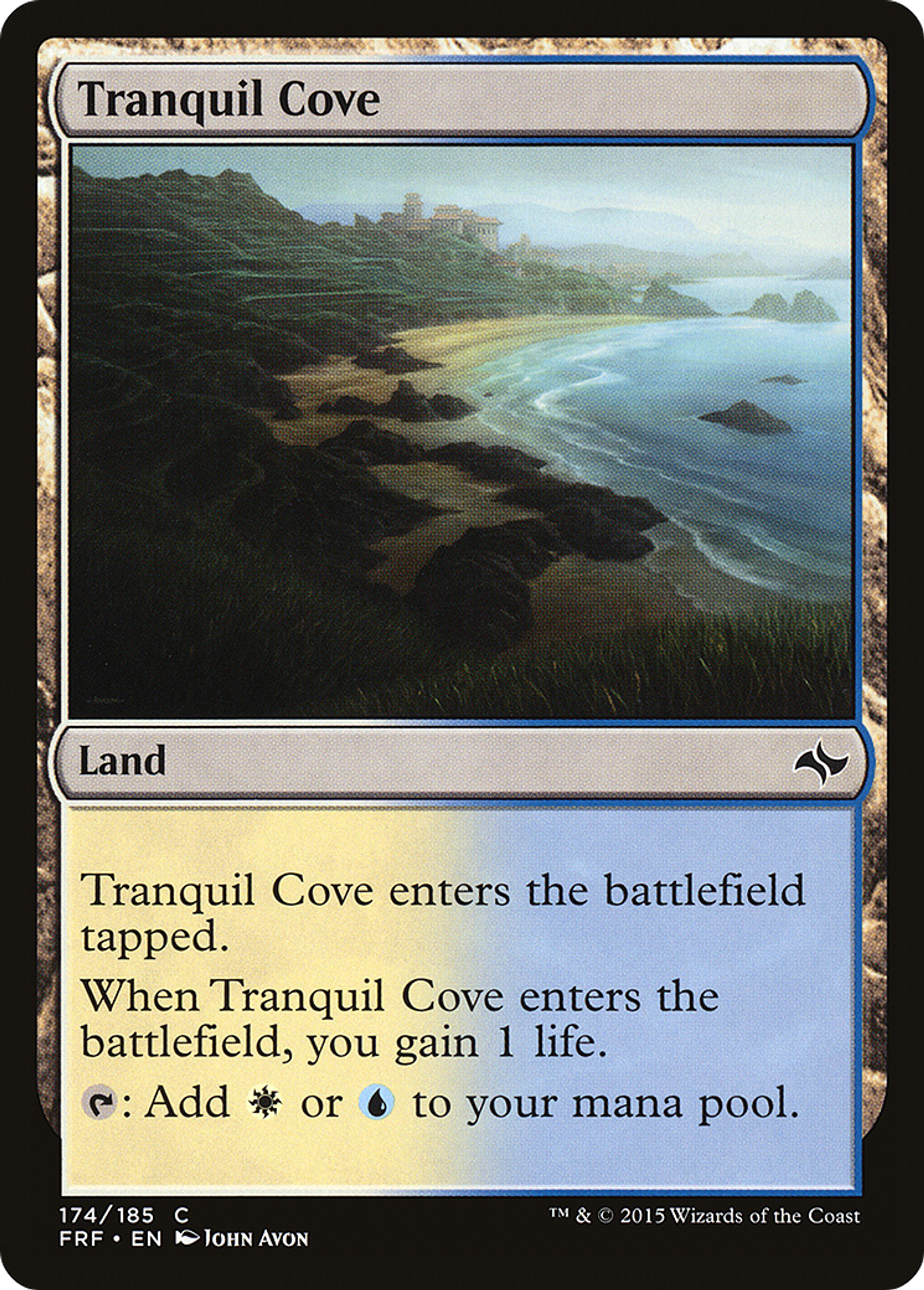 Tranquil Cove — Fate Reforged — Magic: The Gathering