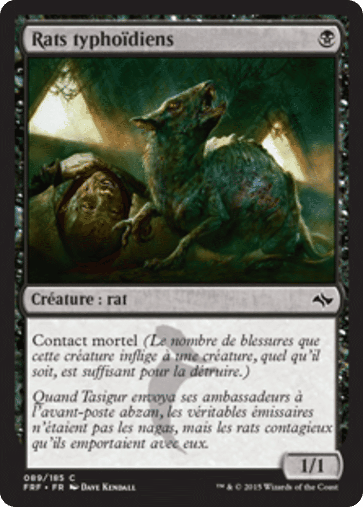 Rats typhoïdiens — Fate Reforged — Magic: The Gathering
