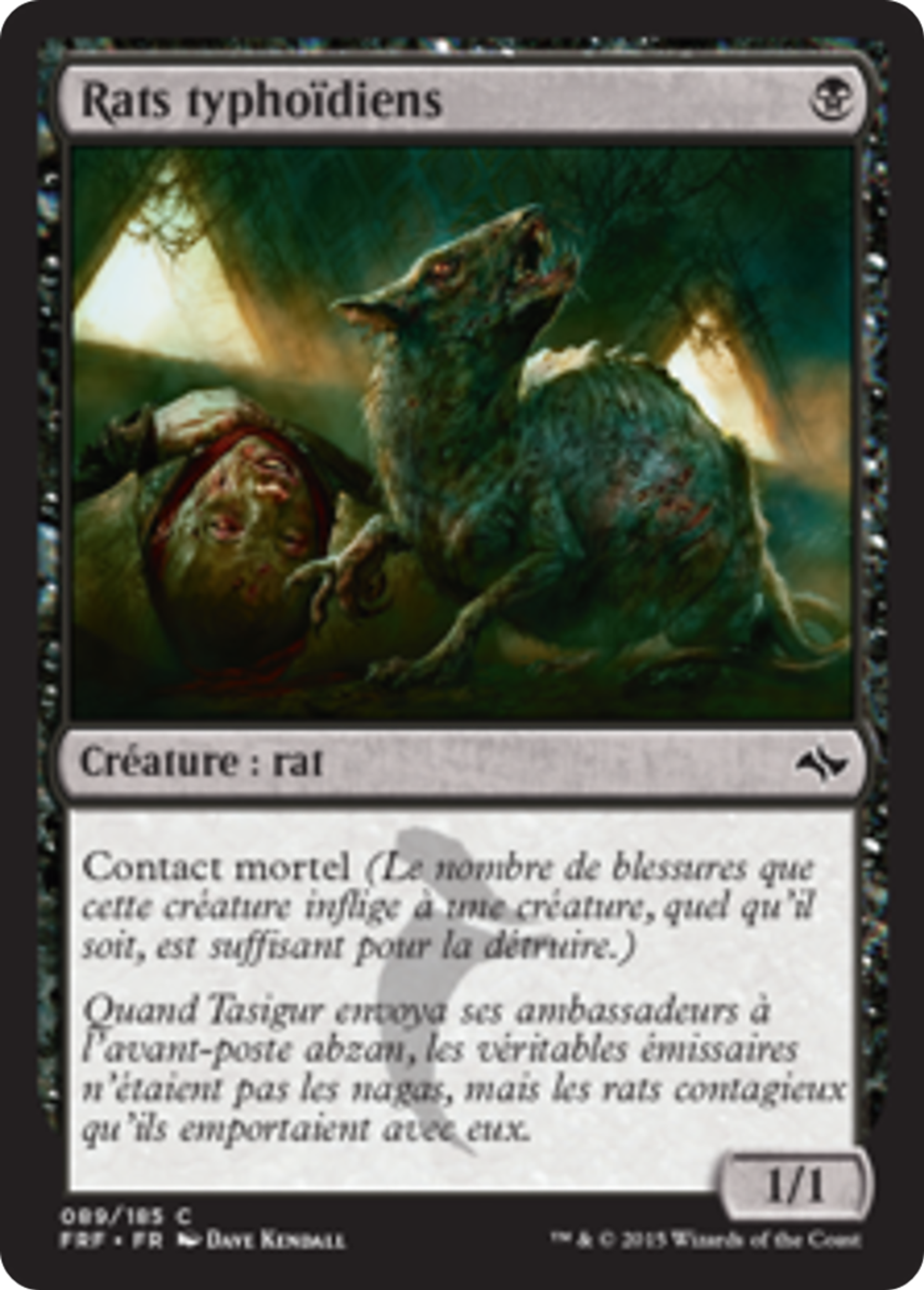 Rats typhoïdiens — Fate Reforged — Magic: The Gathering