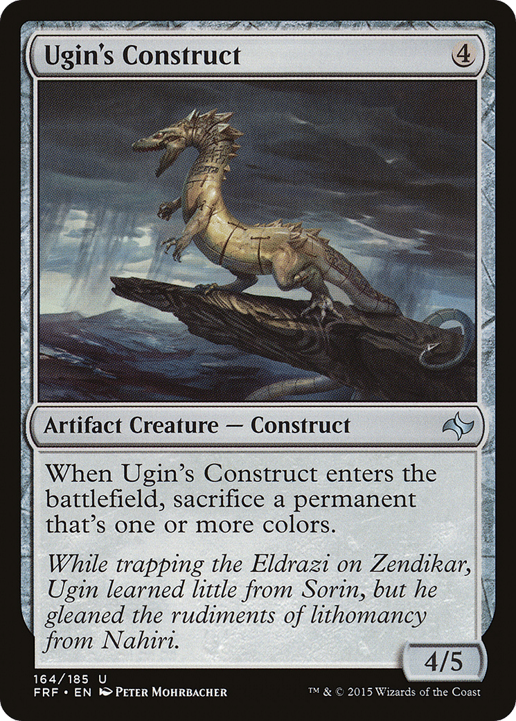 Ugin's Construct — Fate Reforged — Magic: The Gathering