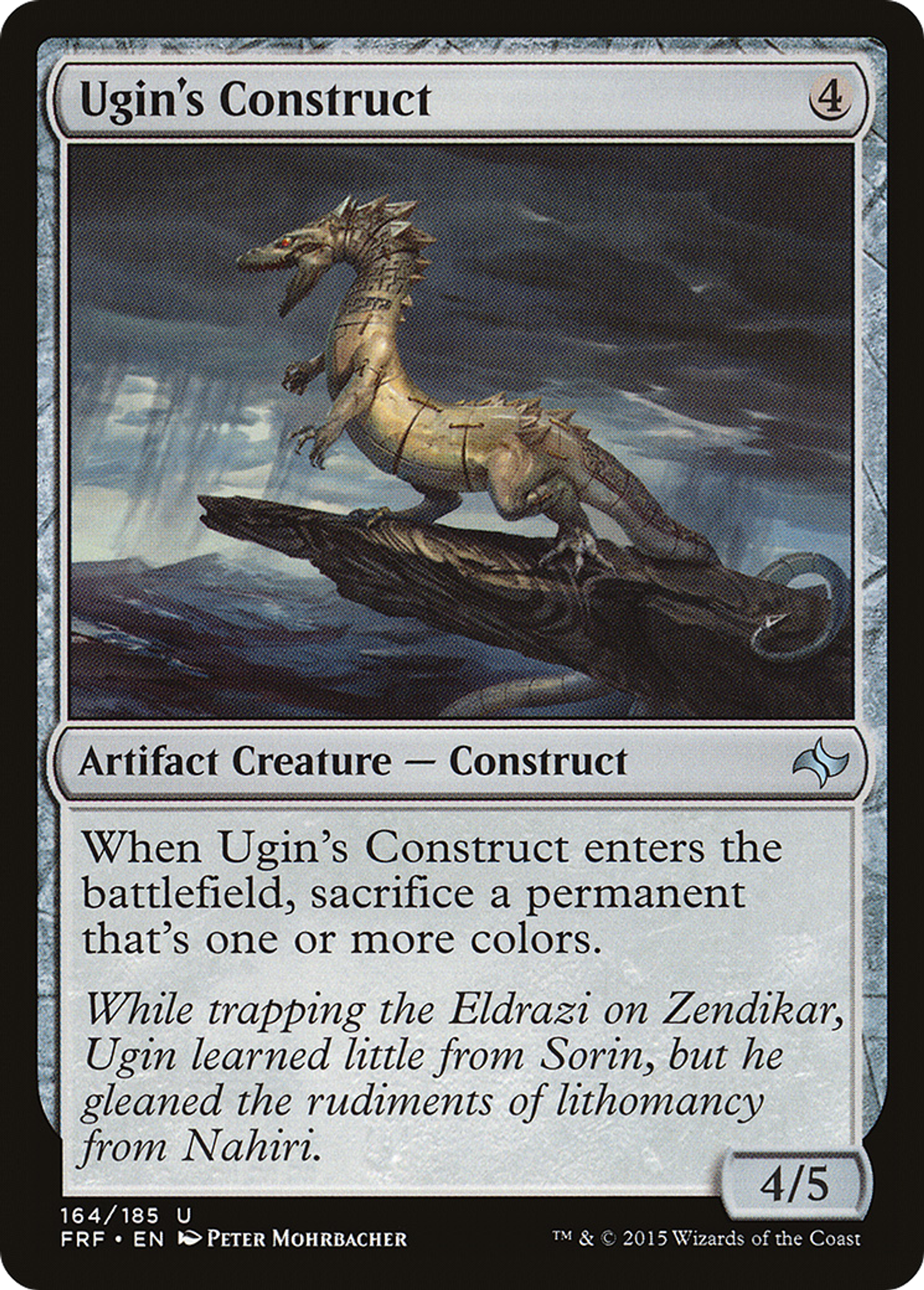 Ugin's Construct — Fate Reforged — Magic: The Gathering