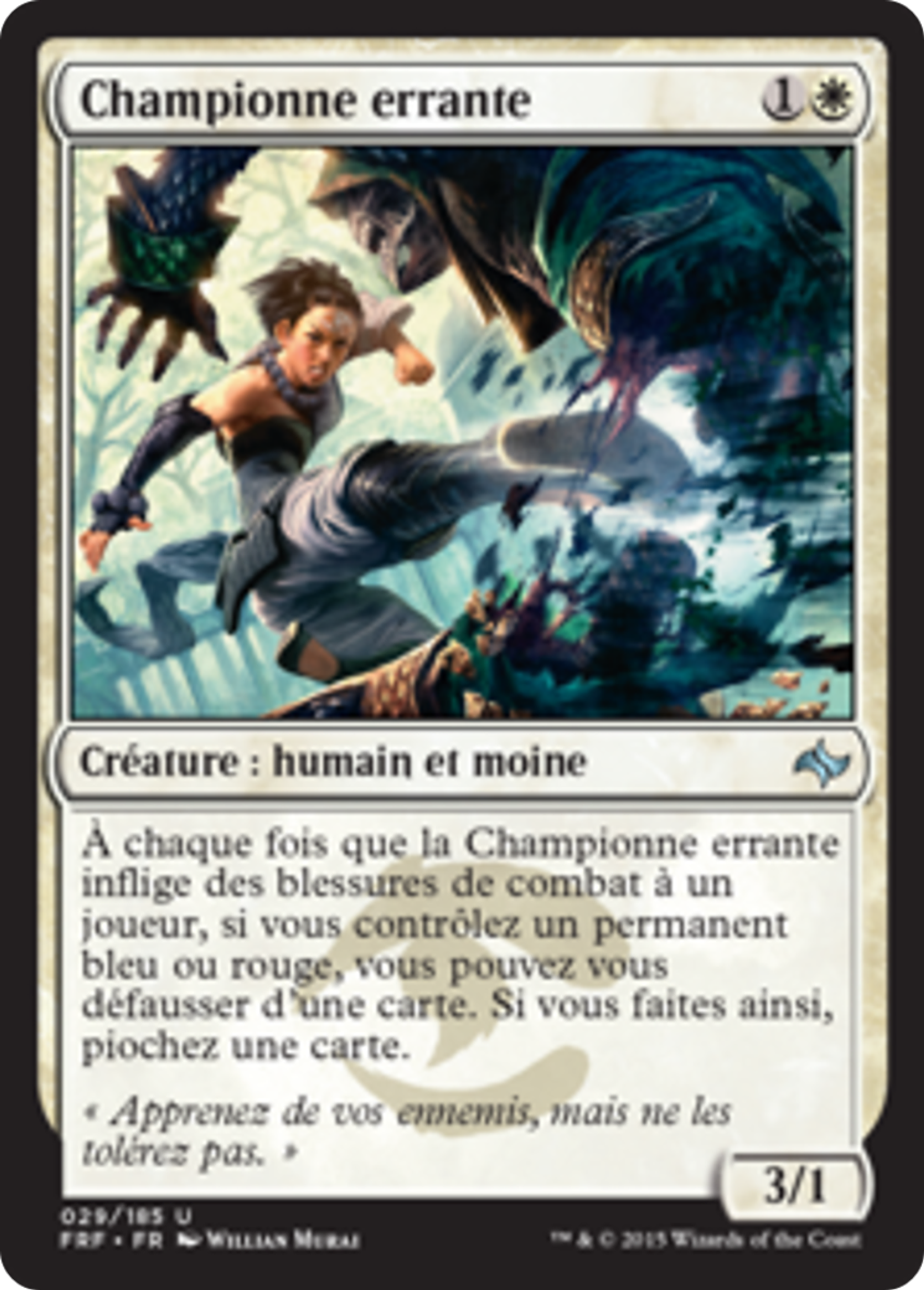 Championne errante — Fate Reforged — Magic: The Gathering