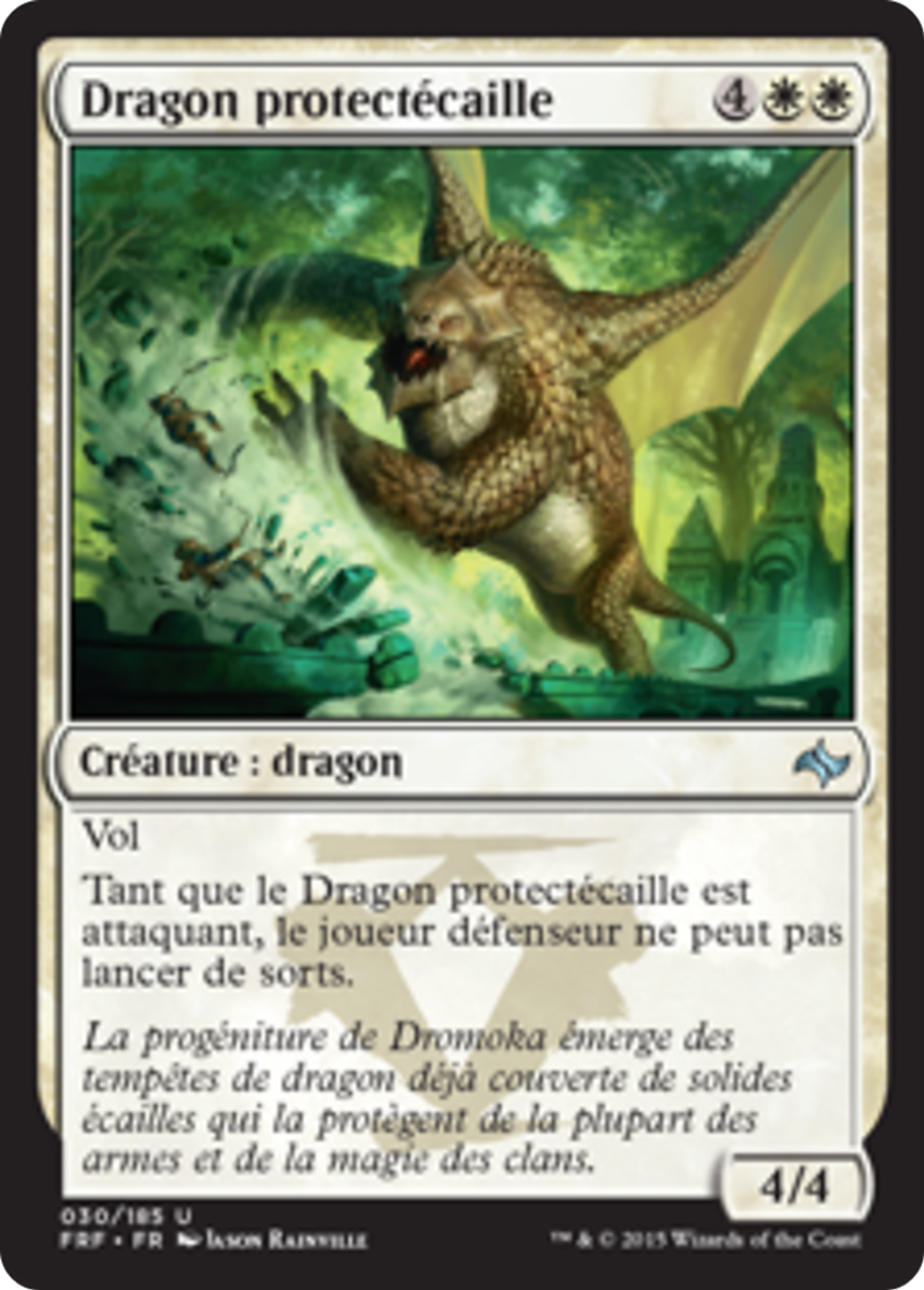 Dragon protectécaille — Fate Reforged — Magic: The Gathering