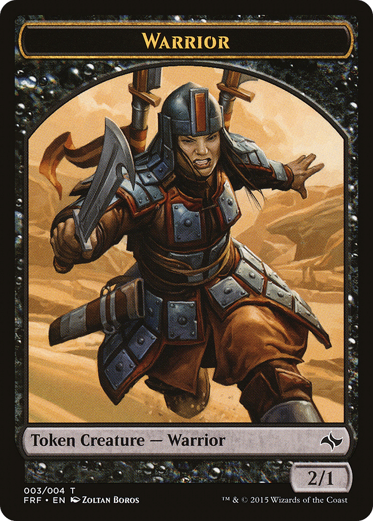 Warrior — Fate Reforged — Magic: The Gathering