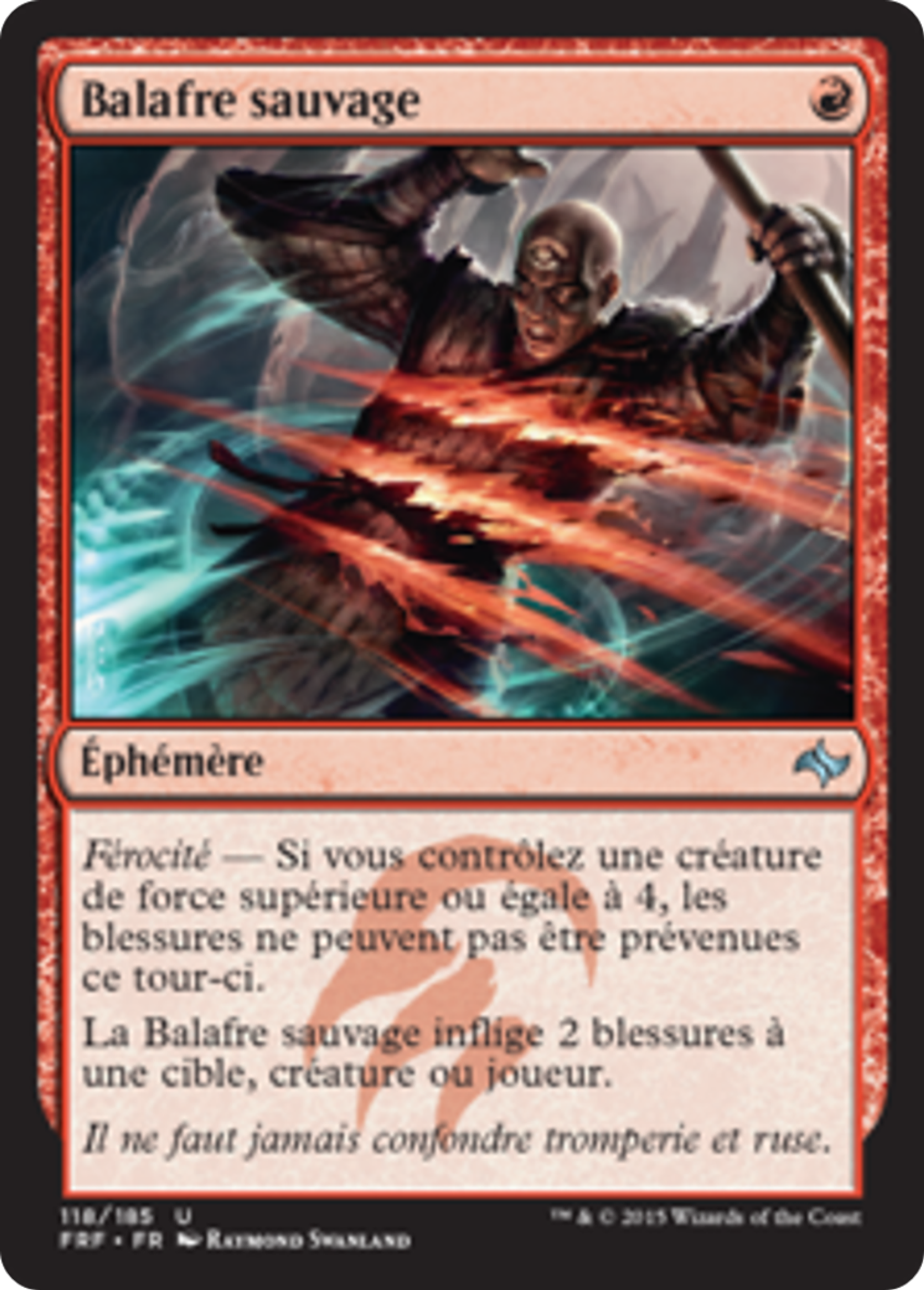 Balafre sauvage — Fate Reforged — Magic: The Gathering