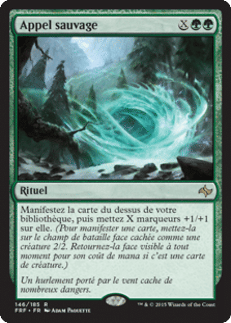 Appel sauvage — Fate Reforged — Magic: The Gathering