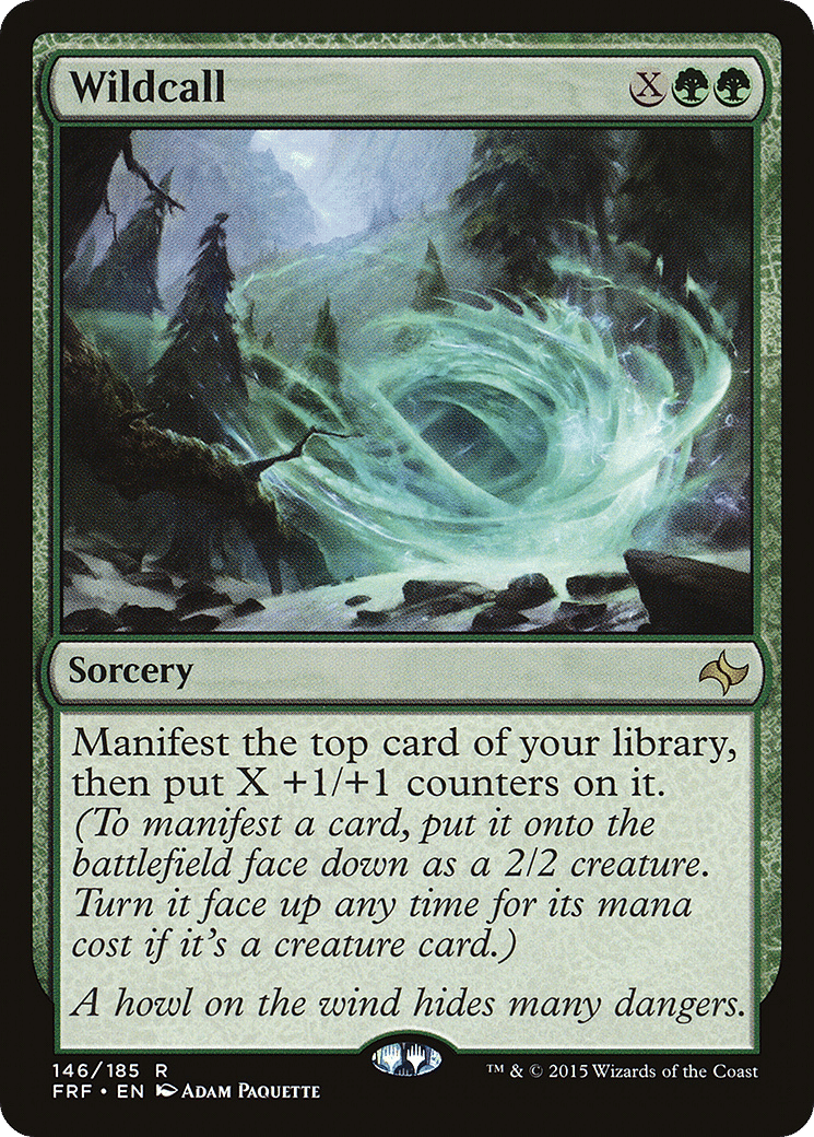 Wildcall — Fate Reforged — Magic: The Gathering