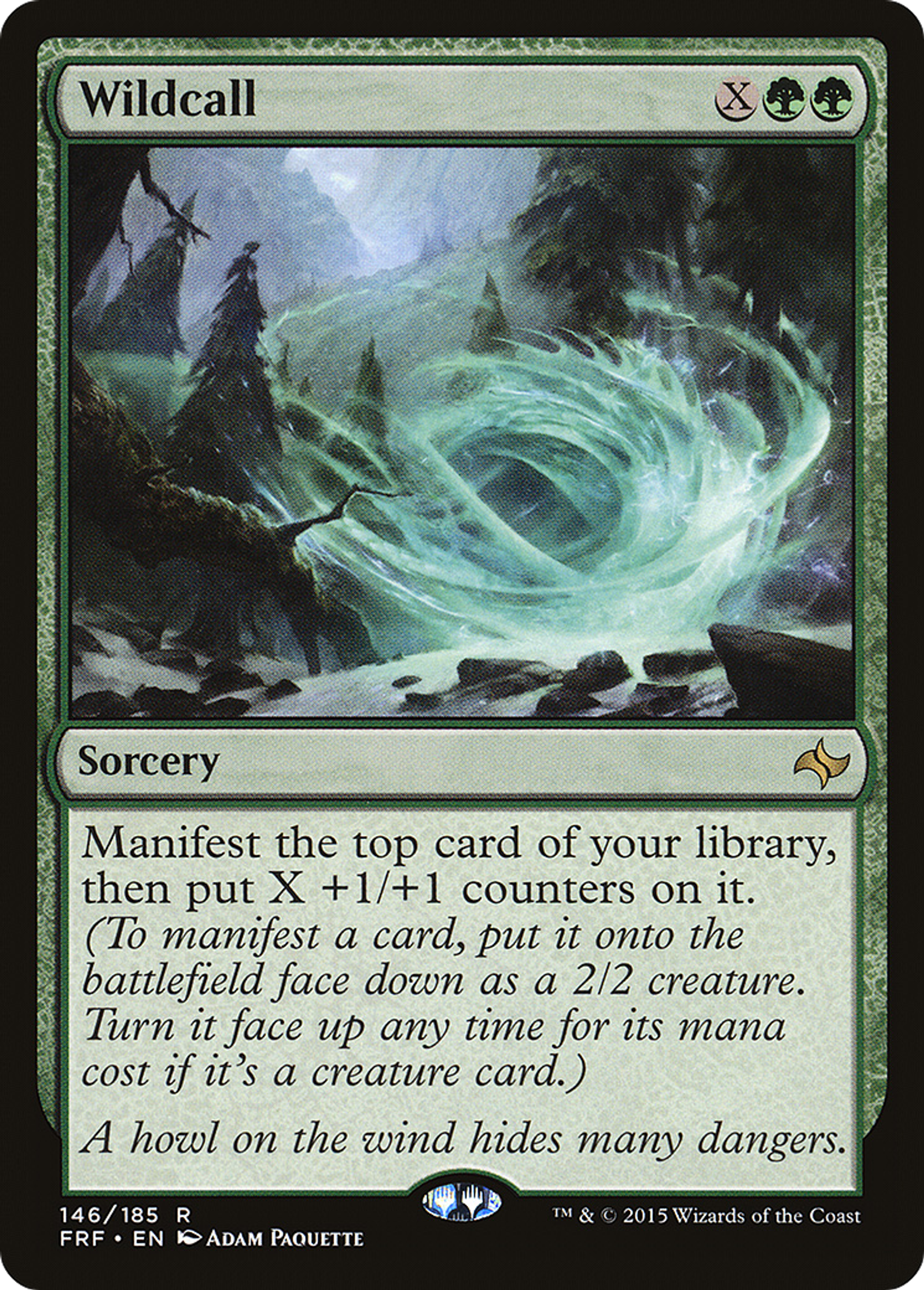 Wildcall — Fate Reforged — Magic: The Gathering