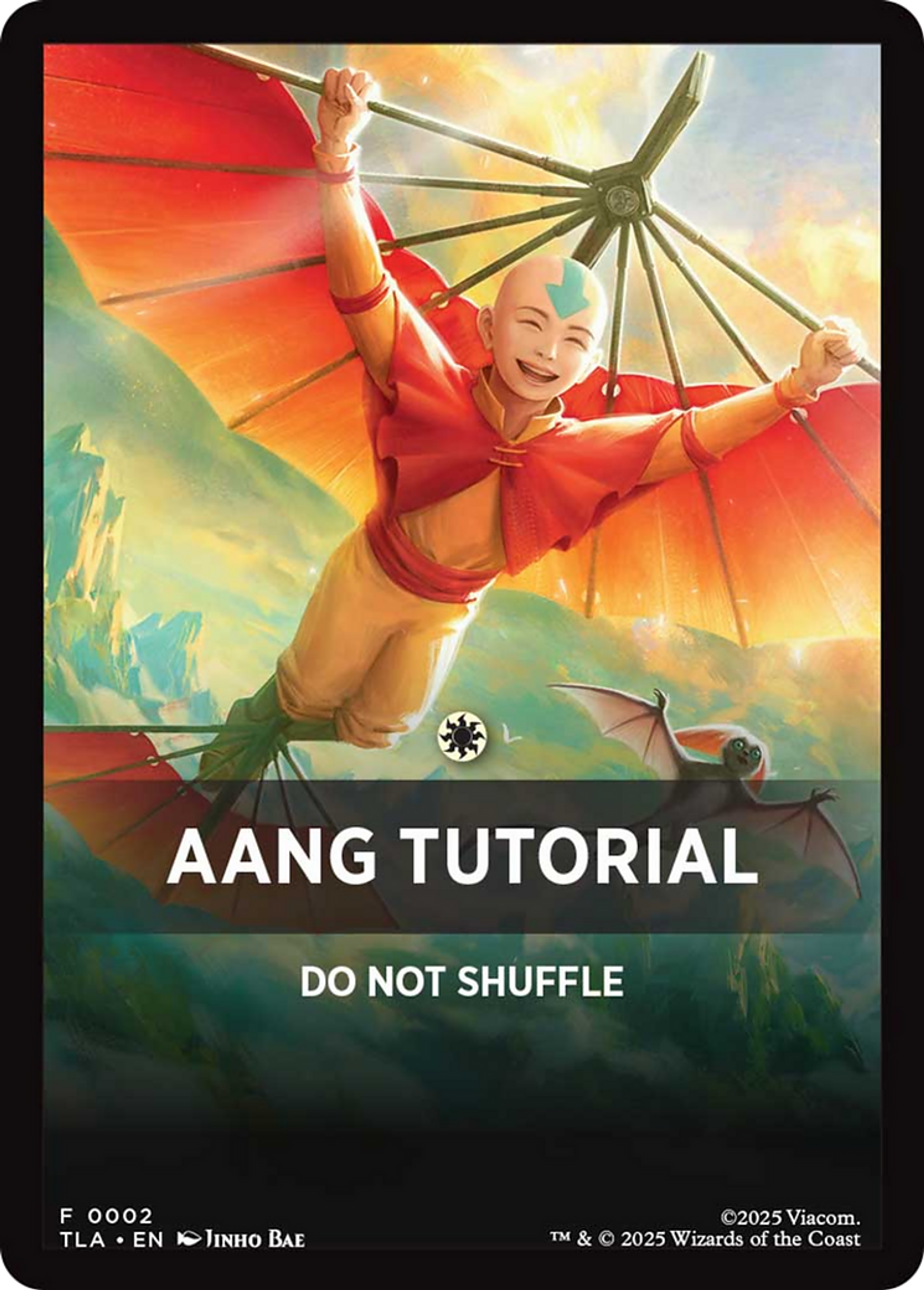 Aang Tutorial — Avatar: The Last Airbender Beginner Box Front Cards — Magic: The Gathering