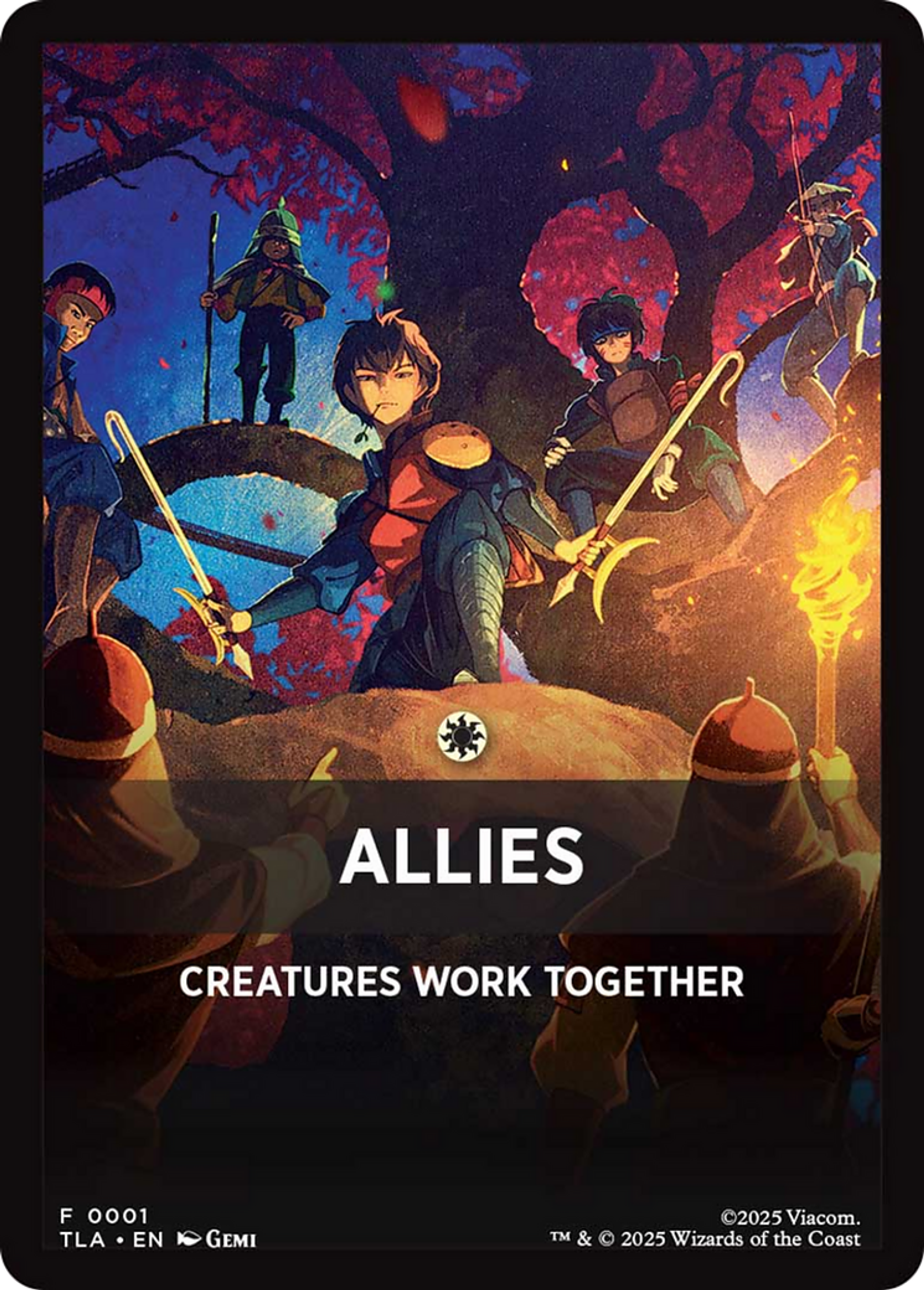 Allies — Avatar: The Last Airbender Beginner Box Front Cards — Magic: The Gathering