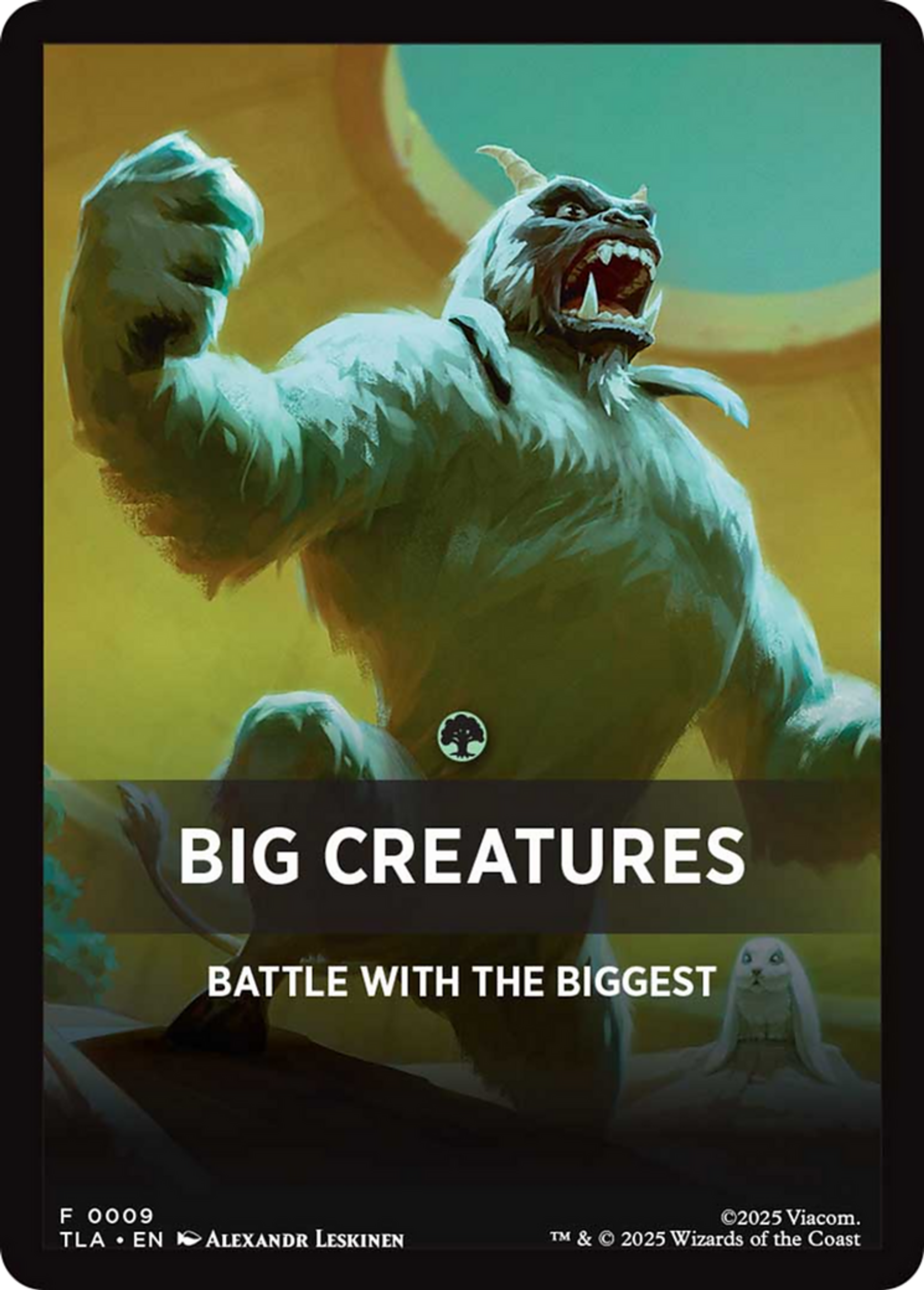 Big Creatures — Avatar: The Last Airbender Beginner Box Front Cards — Magic: The Gathering