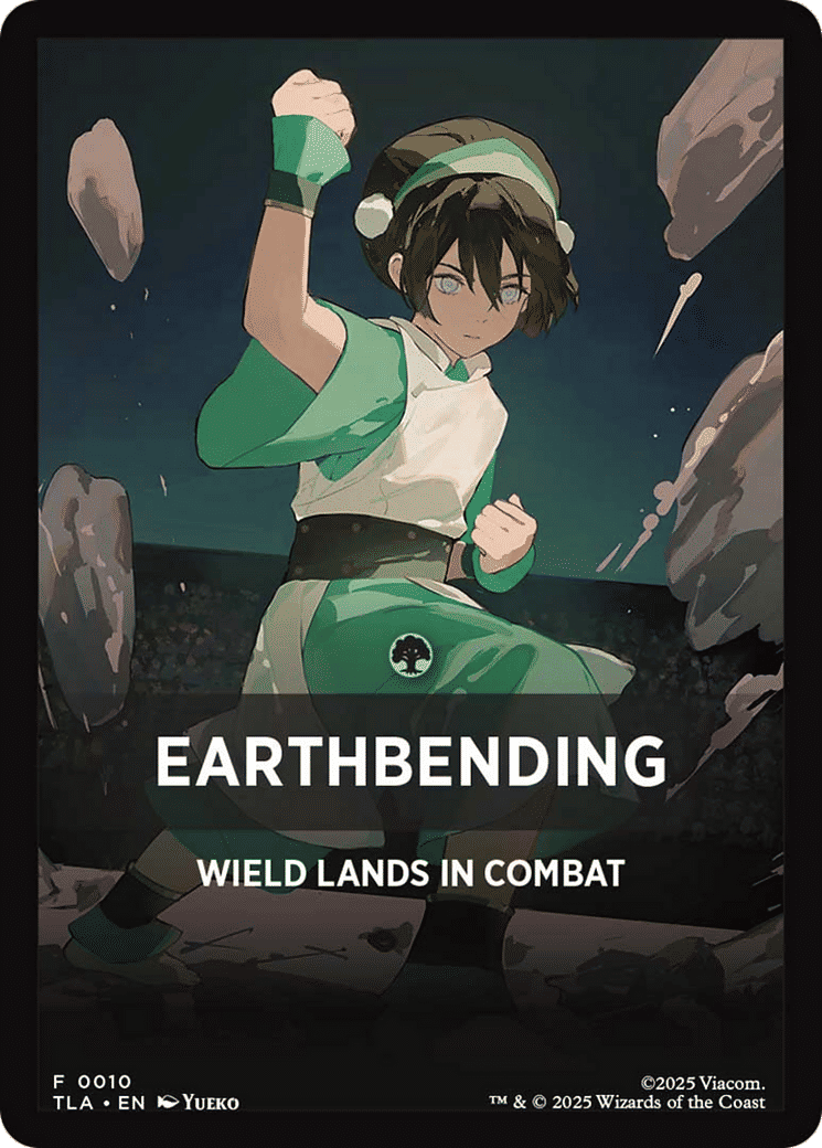 Earthbending — Avatar: The Last Airbender Beginner Box Front Cards — Magic: The Gathering