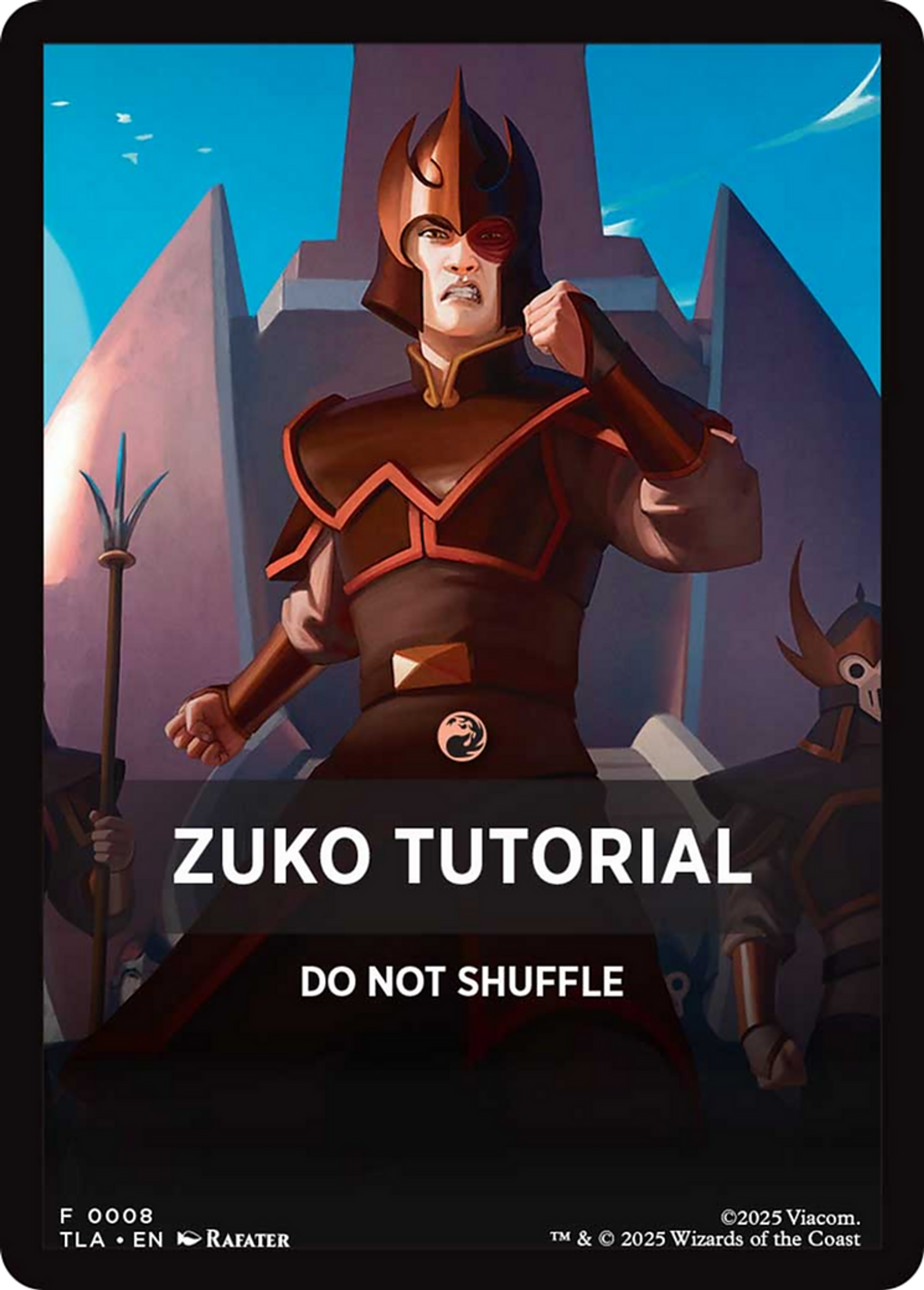 Zuko Tutorial — Avatar: The Last Airbender Beginner Box Front Cards — Magic: The Gathering
