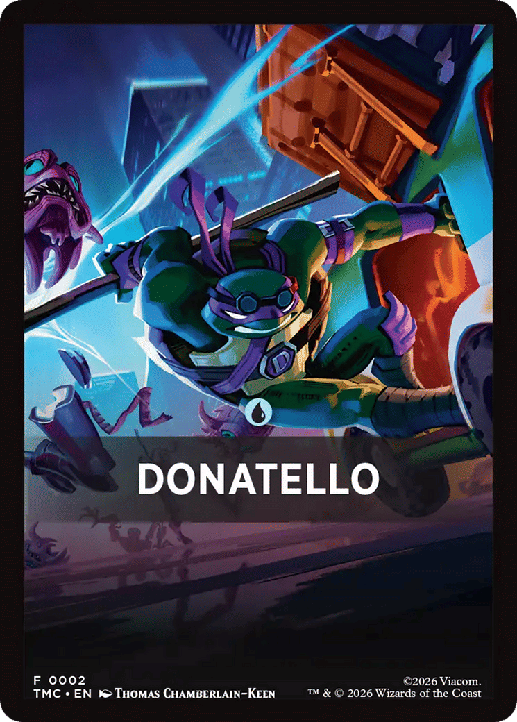 Donatello — Teenage Mutant Ninja Turtles Eternal Front Cards — Magic: The Gathering