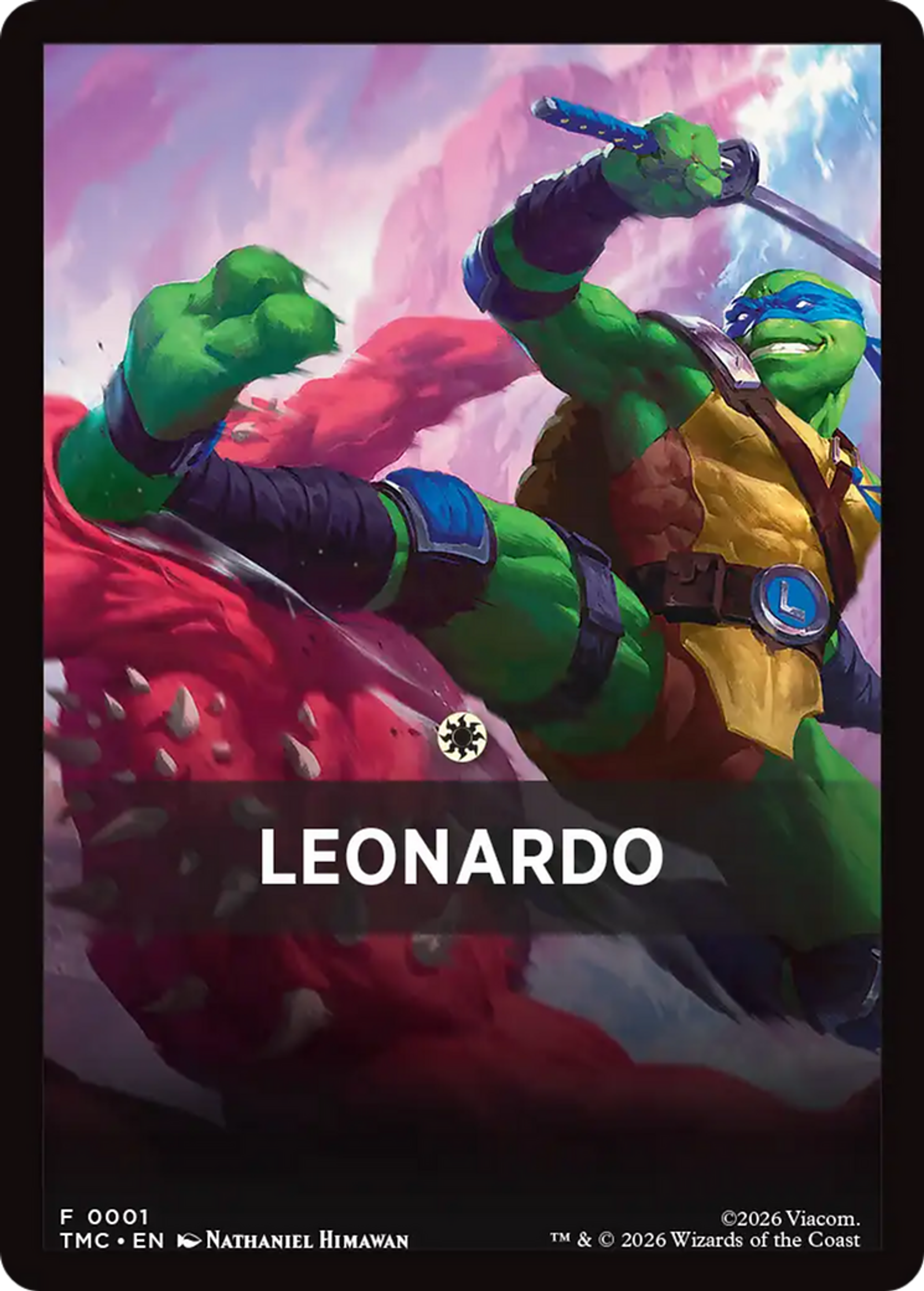 Leonardo — Teenage Mutant Ninja Turtles Eternal Front Cards — Magic: The Gathering