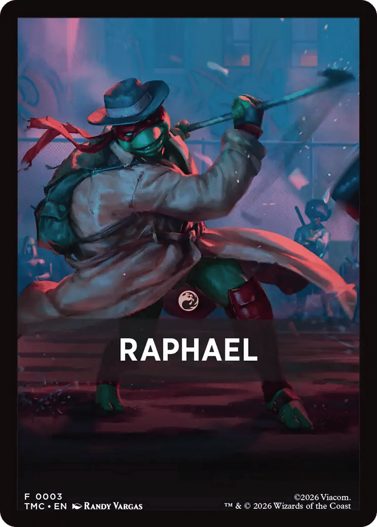 Raphael — Teenage Mutant Ninja Turtles Eternal Front Cards — Magic: The Gathering