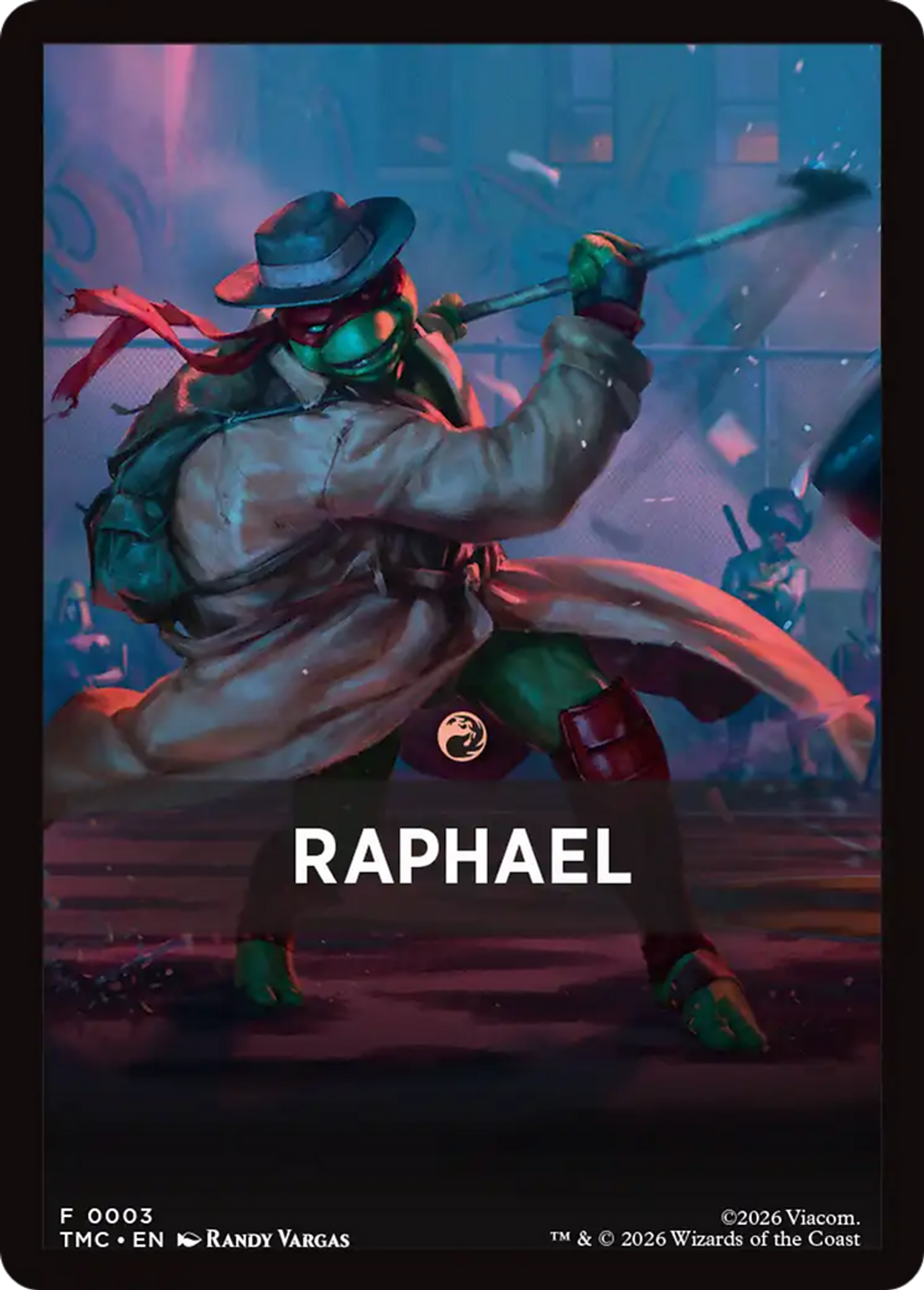 Raphael — Teenage Mutant Ninja Turtles Eternal Front Cards — Magic: The Gathering