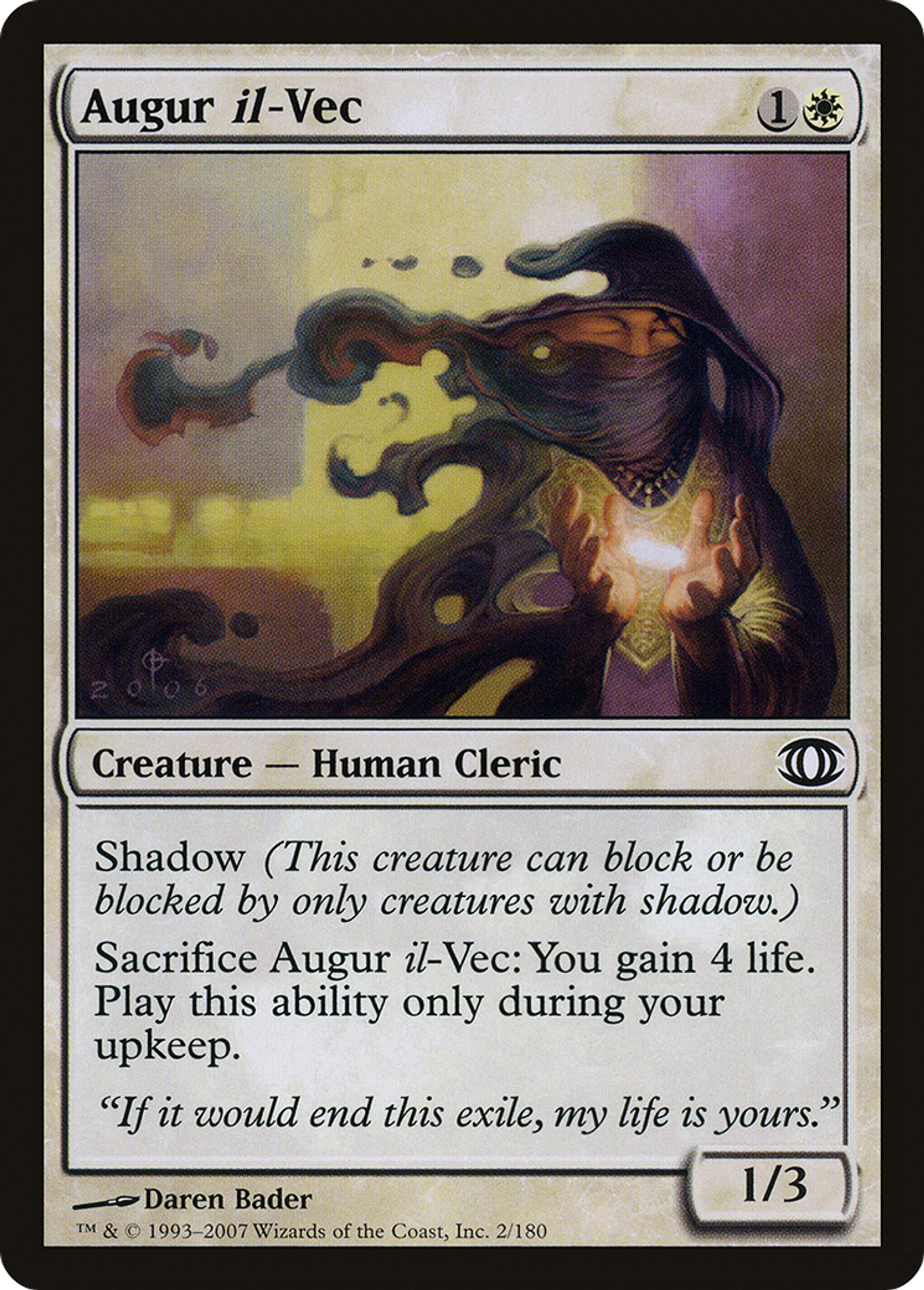Augur il-Vec — Future Sight — Magic: The Gathering
