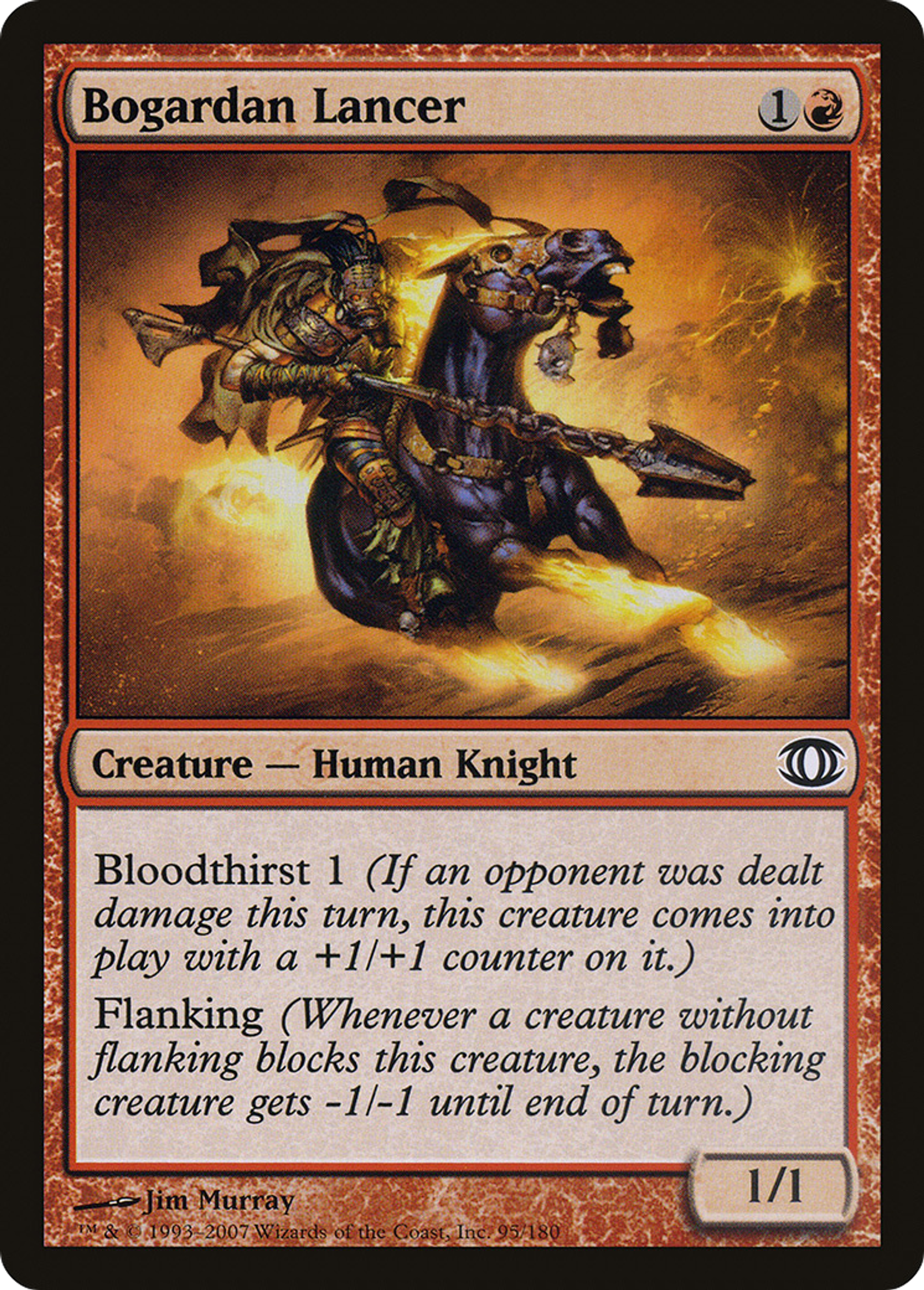Bogardan Lancer — Future Sight — Magic: The Gathering